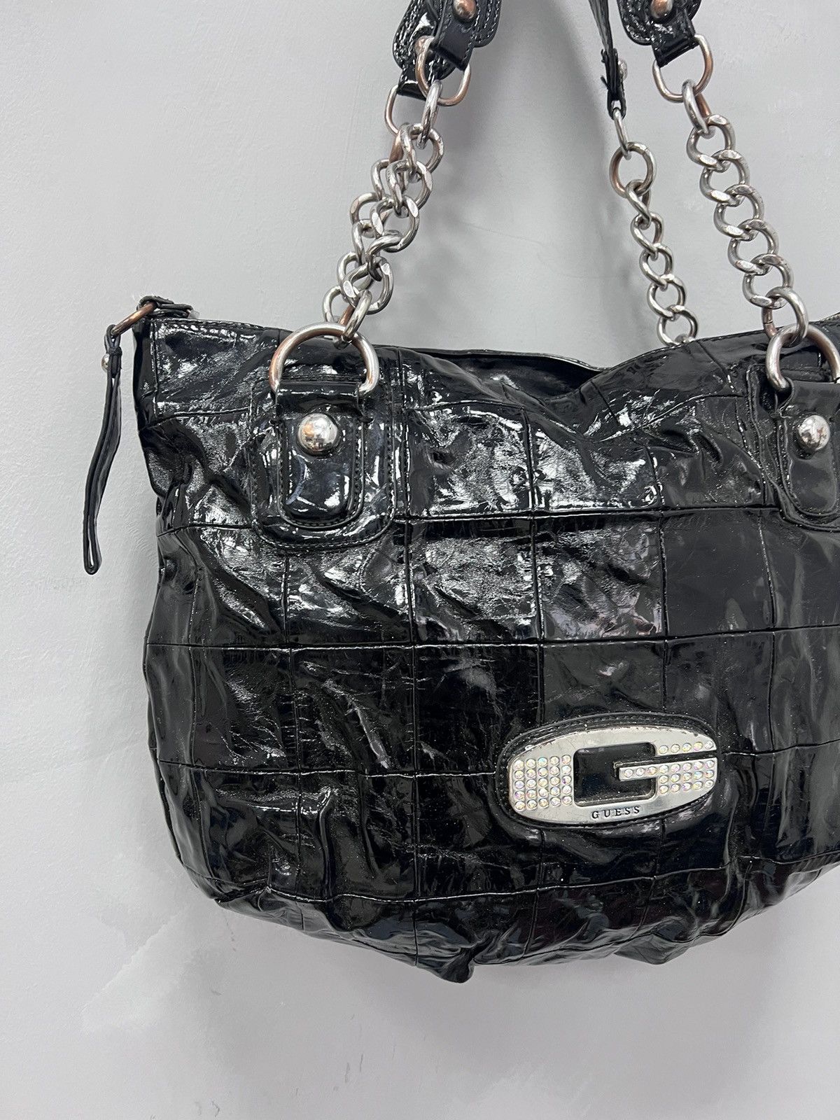 Guess × Vintage Y2K Guess Vintage AVANT GARDE Y2K Hand Shoulder Bag Size ONE SIZE - 2 Thumbnail