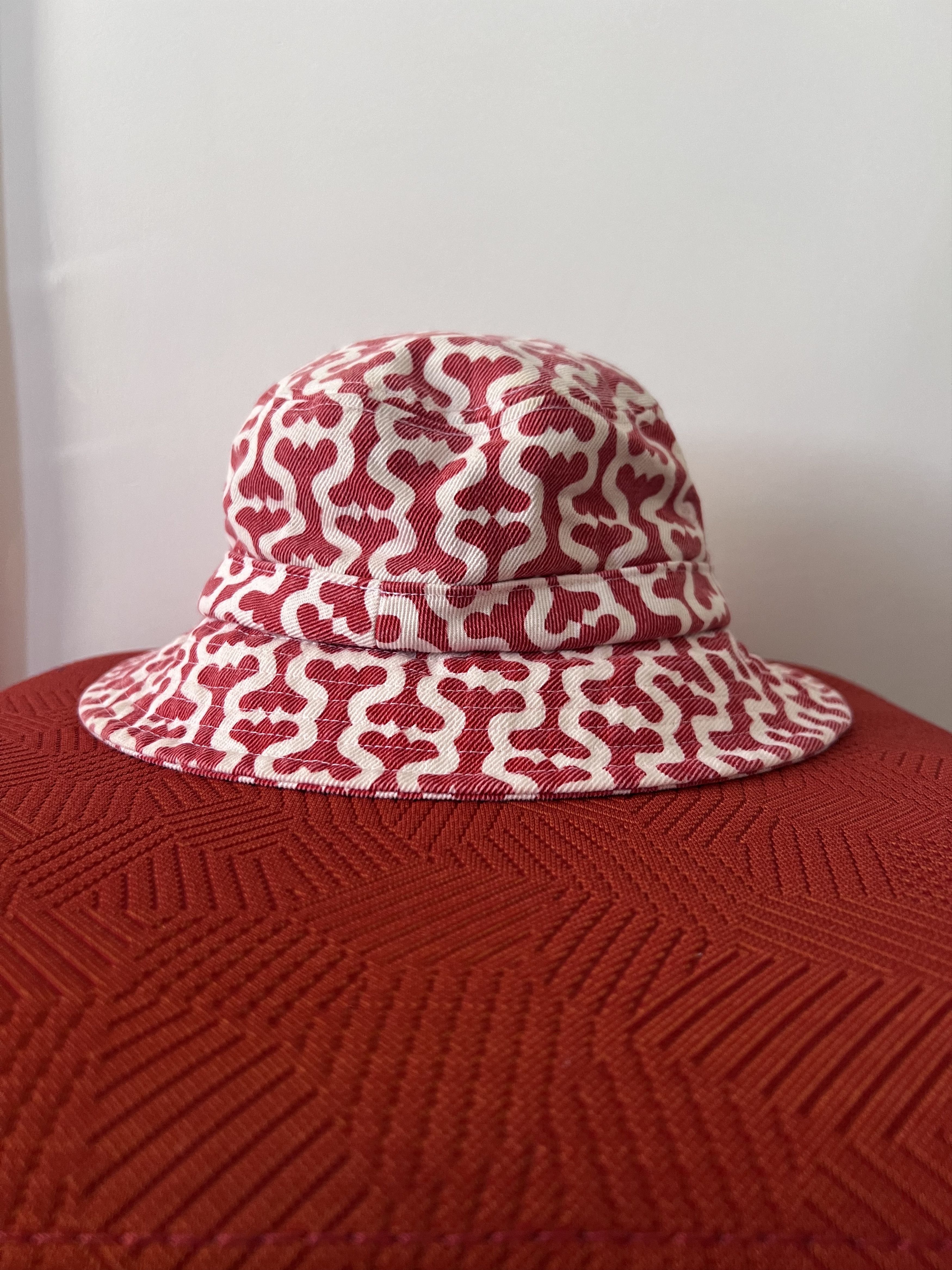 Supreme Supreme Twill Crusher from SS21 in Red Monogram Size ONE SIZE - 2 Thumbnail