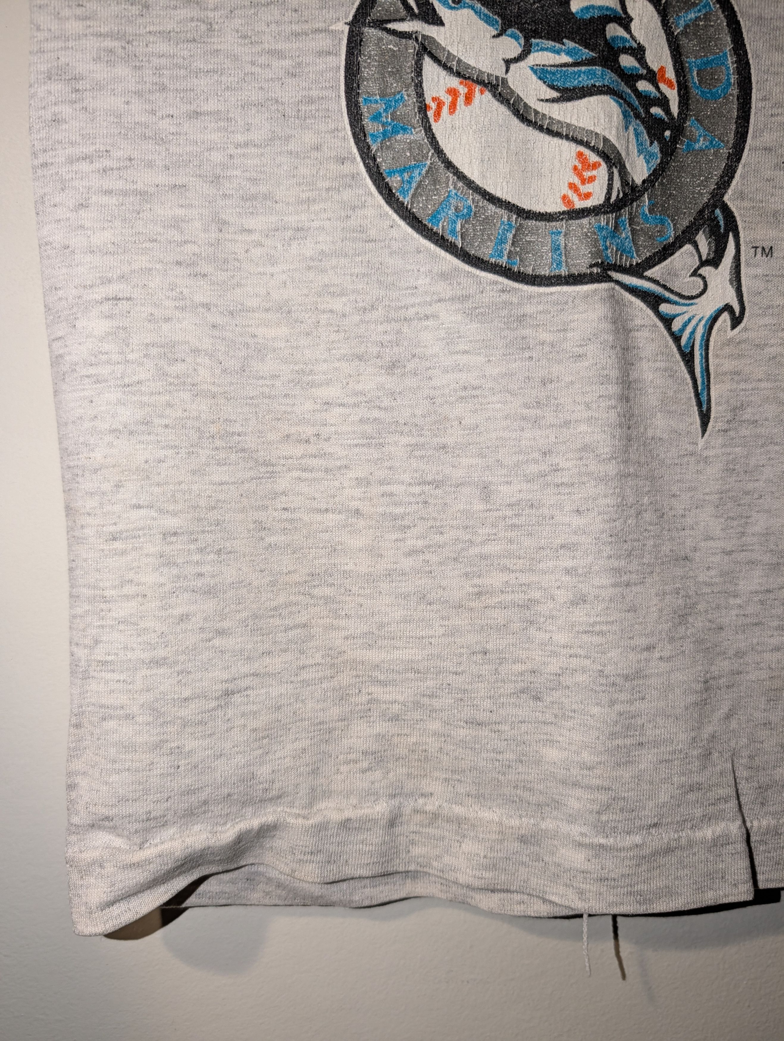 MLB Vintage 1993 Florida Marlins Baseball MLB Kids Small T-Shirt Size US S / EU 44-46 / 1 - 7 Thumbnail