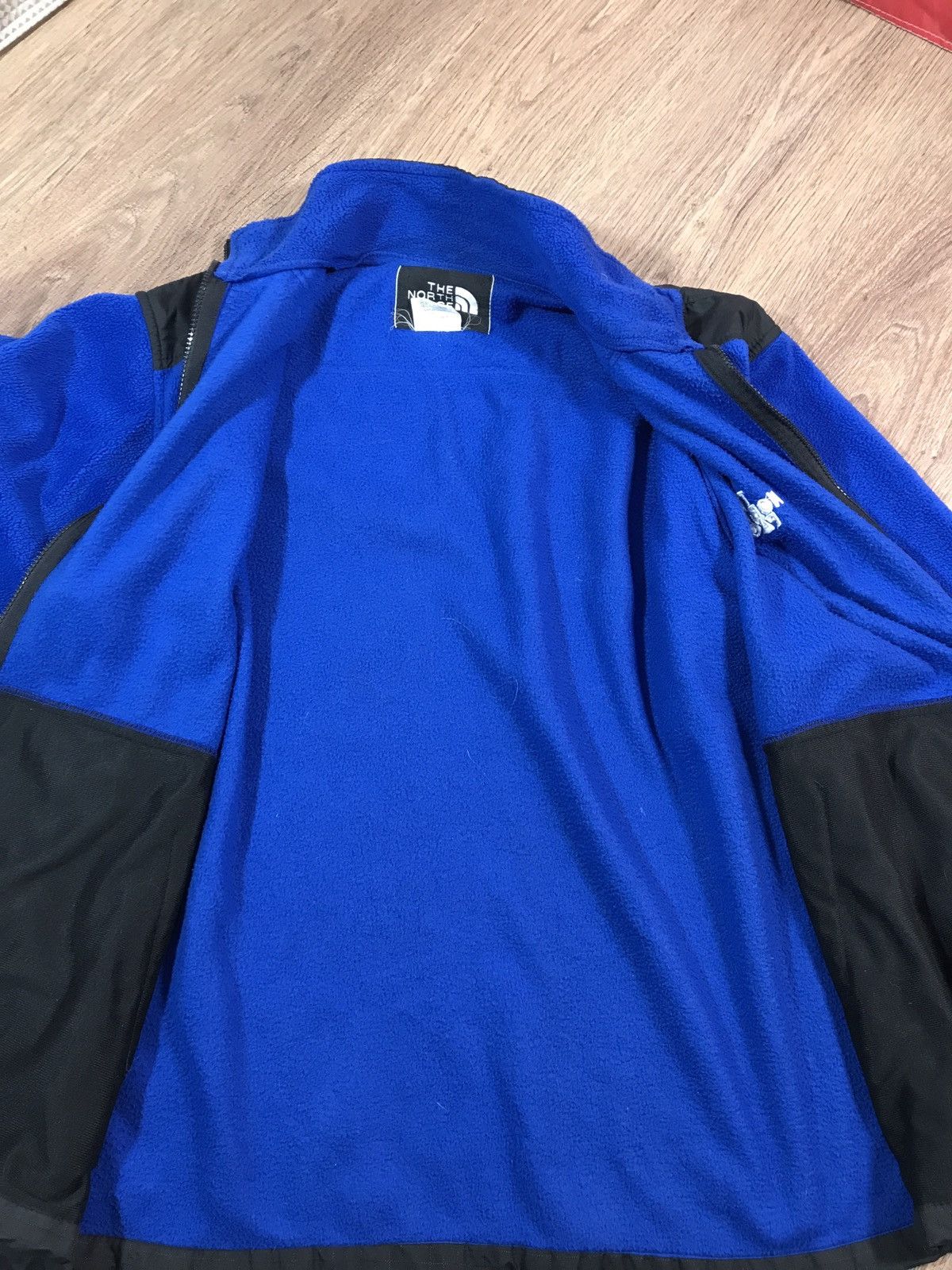 The North Face × Vintage Vintage The North Face 90s Retro Nylon Fleece Jacket Size US XL / EU 56 / 4 - 8 Thumbnail
