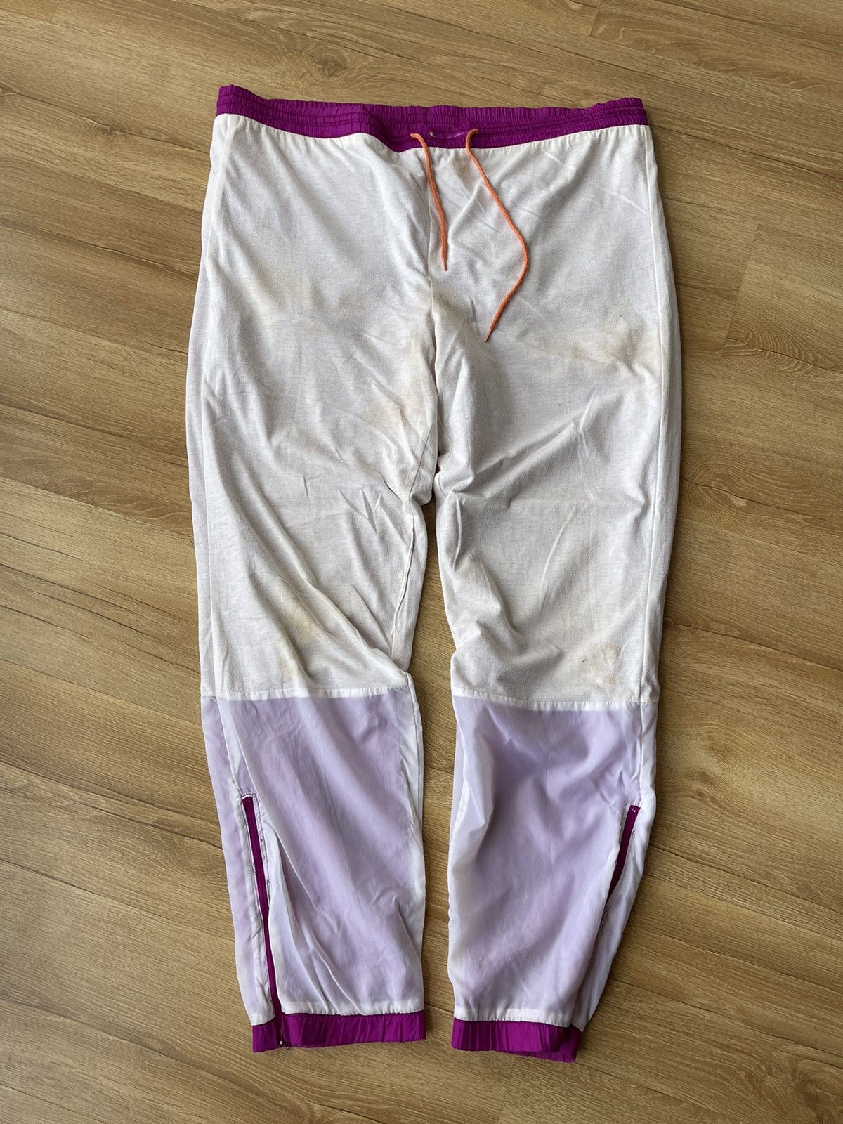 Nike 80s Vintage Nike Swoosh Baggy Track Pants Size L Size US 40 / EU 56 - 20 Thumbnail