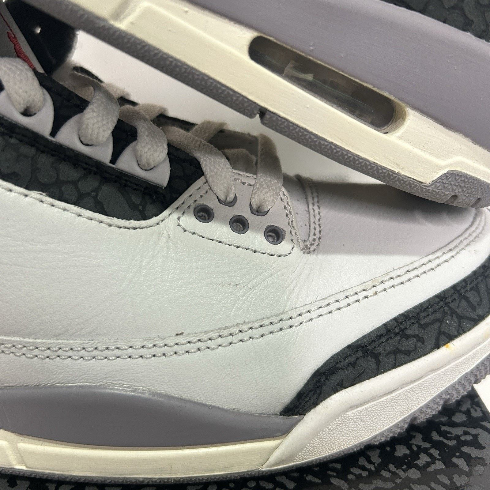 Jordan Brand Nike Air Jordan 3 Retro OG “Cement Grey” Size US 8.5 / EU 41-42 - 12 Thumbnail