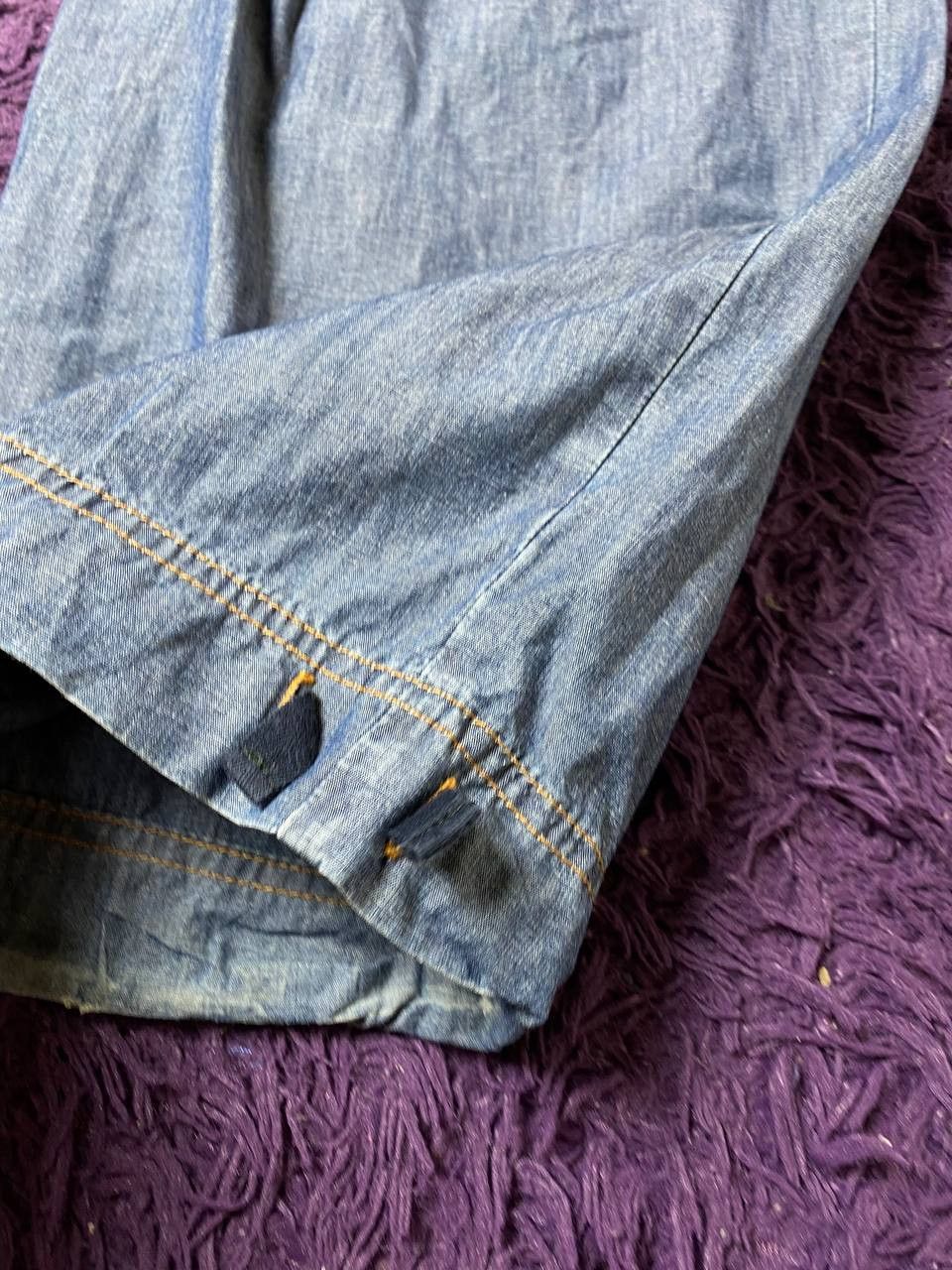 Ferre Vintage 90s Ferre Jeans crazy cargo denim pants with zippers Size 34" / US 12 / IT 48 - 6 Thumbnail