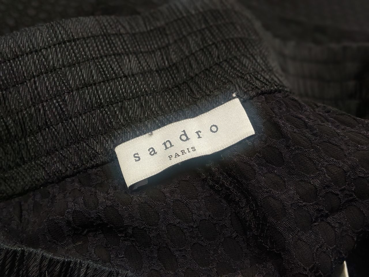 Sandro Sandro Paris Design Light Ankle Viscose Black Pants Size 30" / US 8 / IT 44 - 10 Thumbnail
