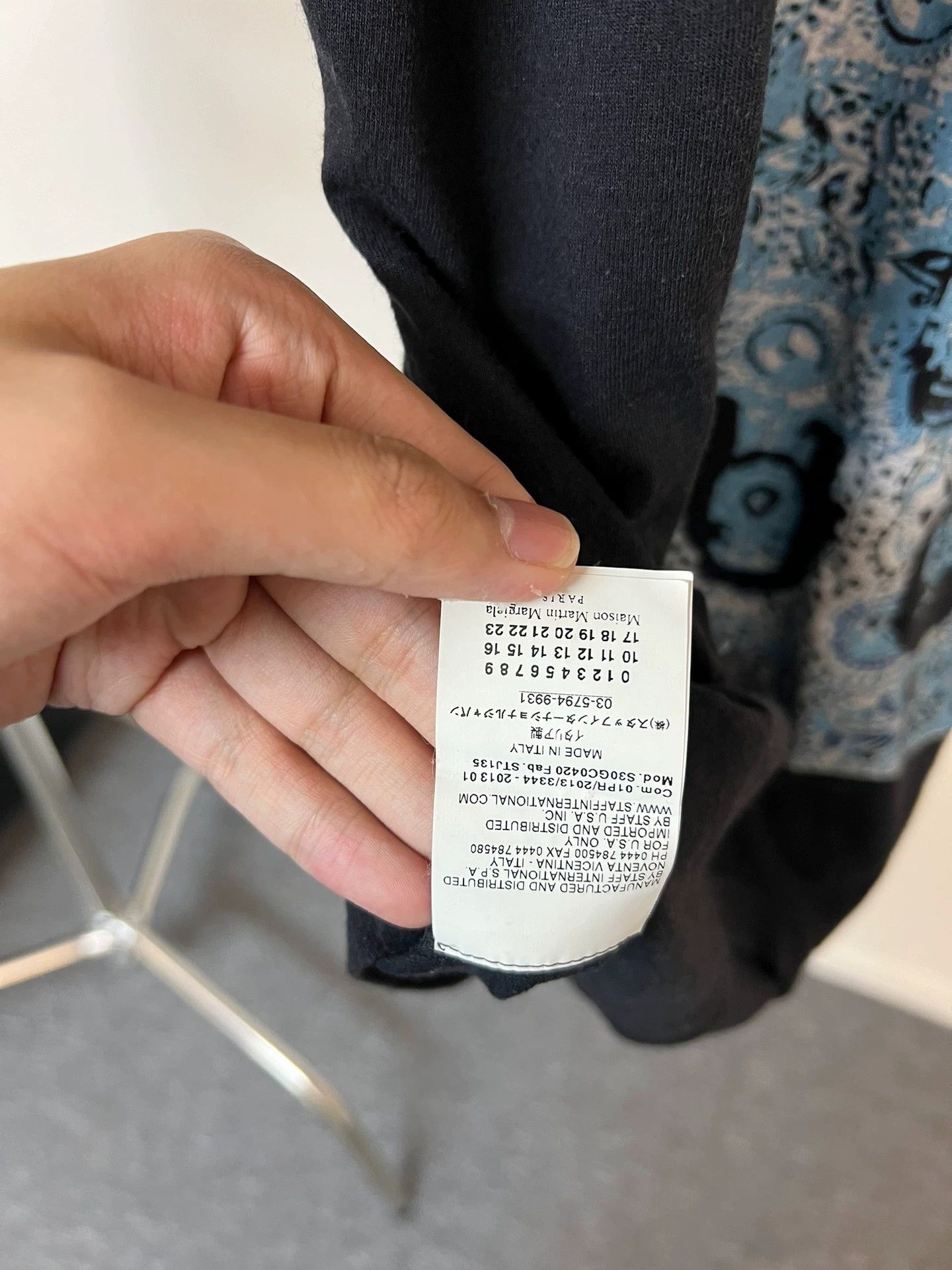 Maison Margiela Maison Margiela Structured Panel Short Sleeve L Tee Size US L / EU 52-54 / 3 - 7 Thumbnail