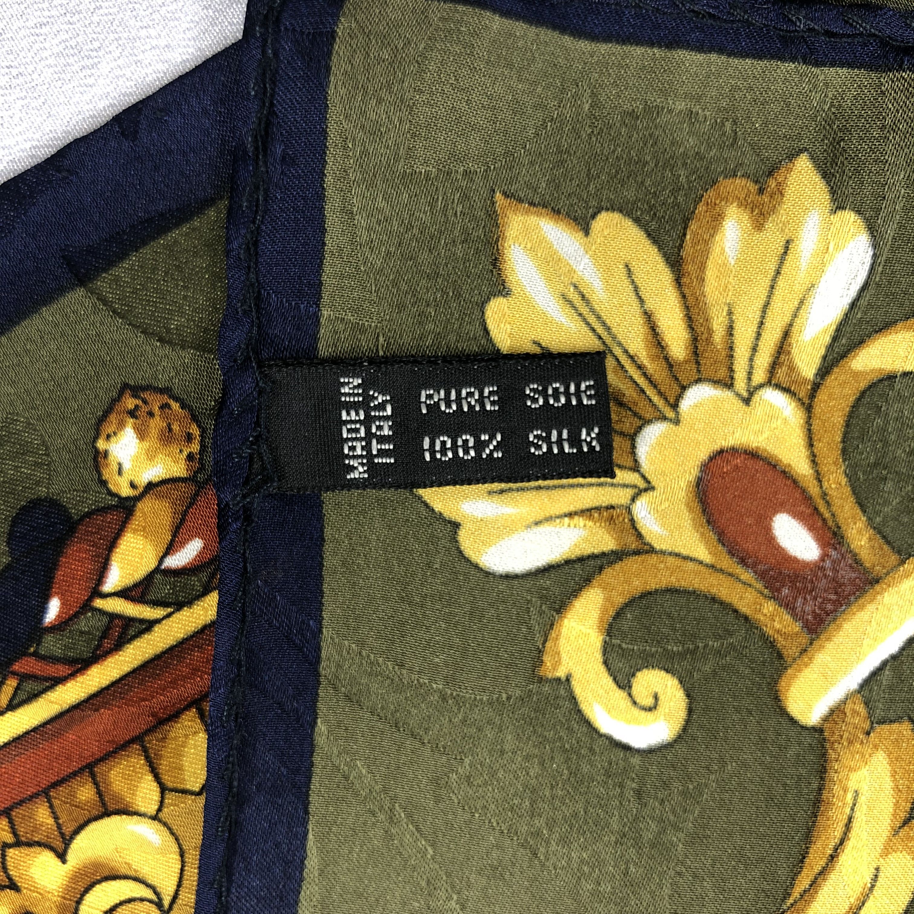 Other Vintage Pierre Baxel Silk Scarf Size ONE SIZE - 5 Thumbnail