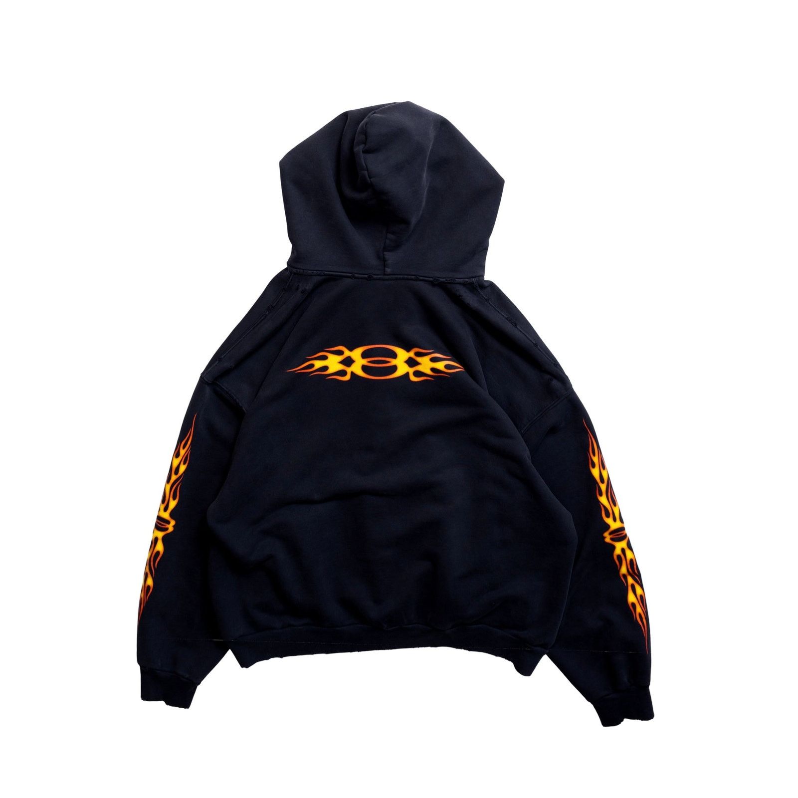 Balenciaga Balenciaga SS24 Burning Unity Zip-Up Hoodie Size US XXL / EU 58 / 5 - 2 Thumbnail