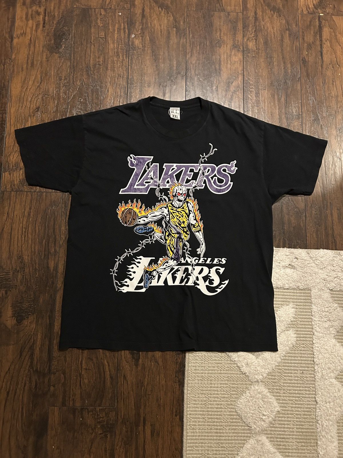 Warren Lotas 2019 Warren Lotas X NBA Los Angeles Lakers Kobe Dunk T-Shirt Size US XXL / EU 58 / 5 - 1 Thumbnail