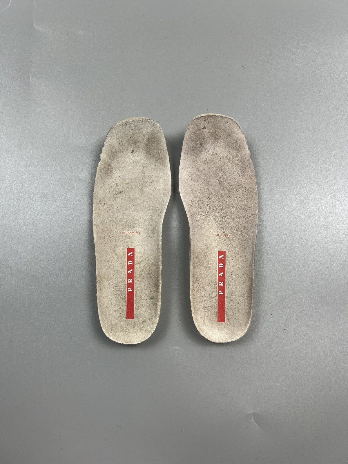 Prada × Vintage Kid's Vintage Prada Leather Sneakers (Y0644) Size US 5 / EU 37 - 11 Thumbnail