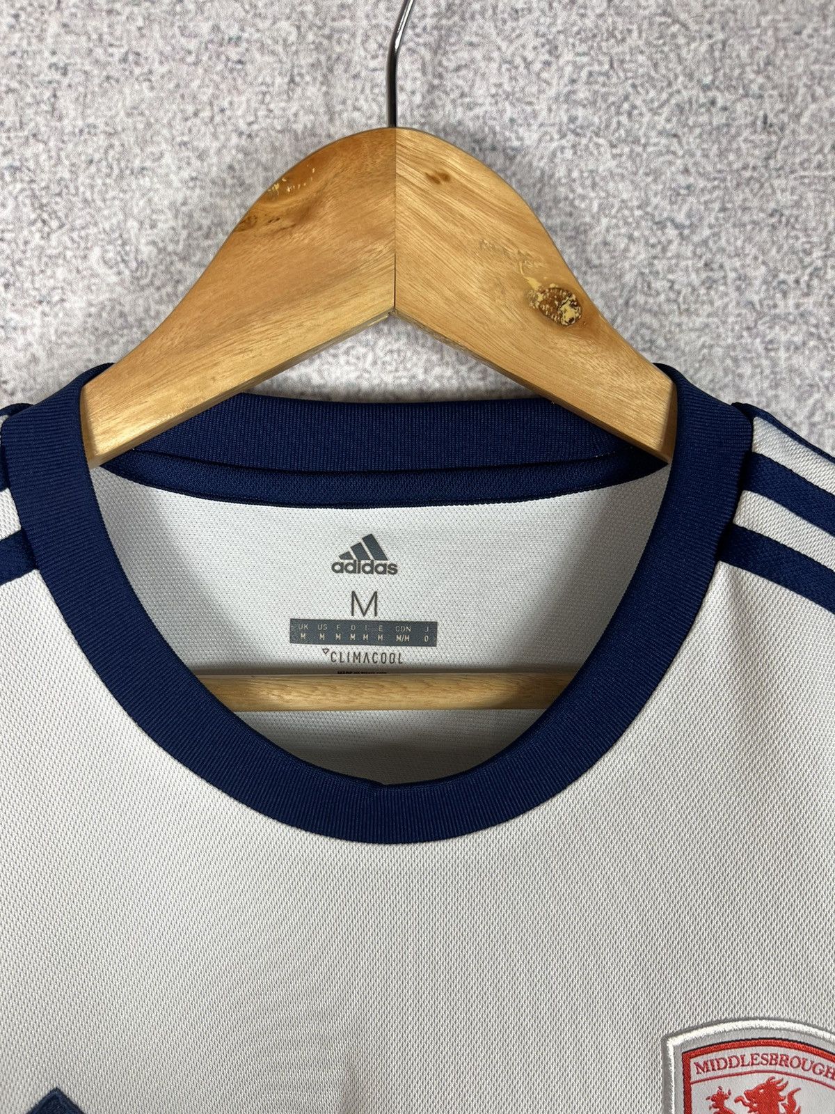 Adidas Adidas Middlesbrough 2017 2018 Away Soccer Jersey Size US M / EU 48-50 / 2 - 3 Thumbnail