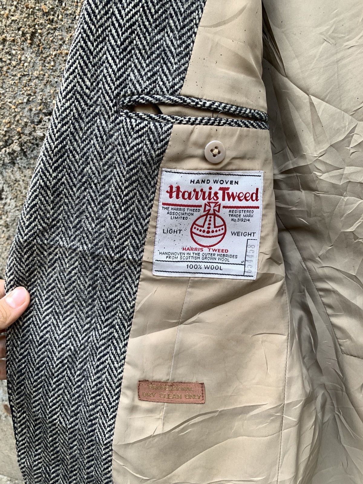 Harris Tweed × Japanese Brand × Vintage Vintage Harris Tweed 100% Wool Blazer Jacket Size M / US 6-8 / IT 42-44 - 11 Thumbnail