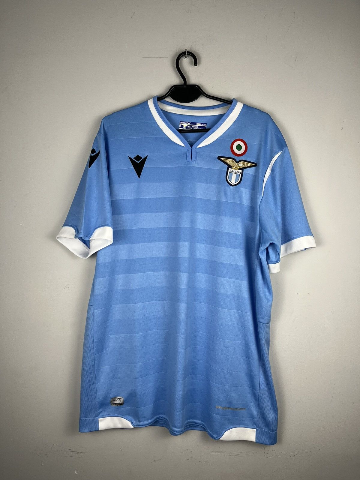 Macron SS Lazio macron 2019/2020 home Jersey Size US XL / EU 56 / 4 - 1 Thumbnail