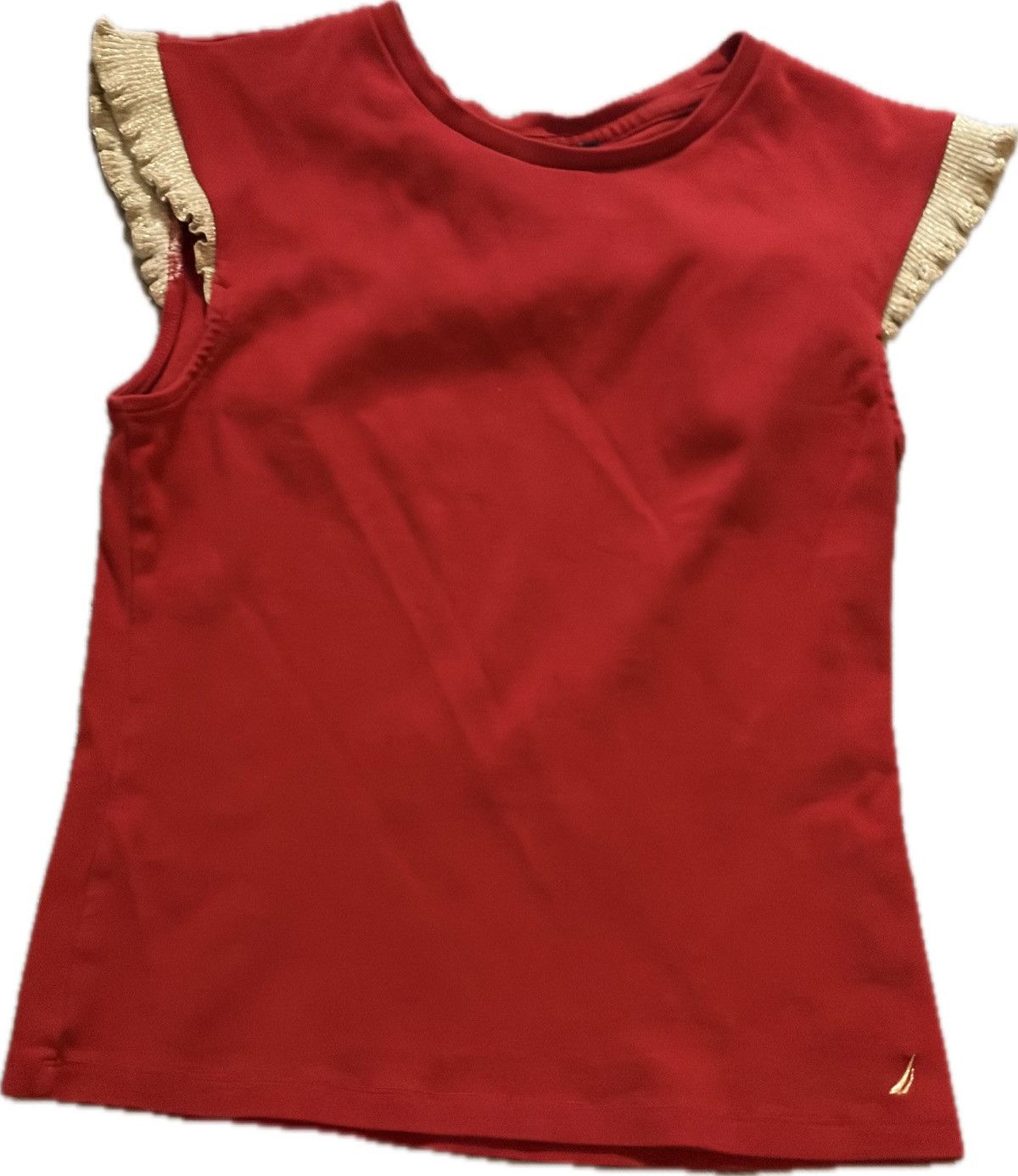Nautica Nautica women’s solid Red cotton Sleeveless Size S / US 4 / IT 40 - 1 Thumbnail