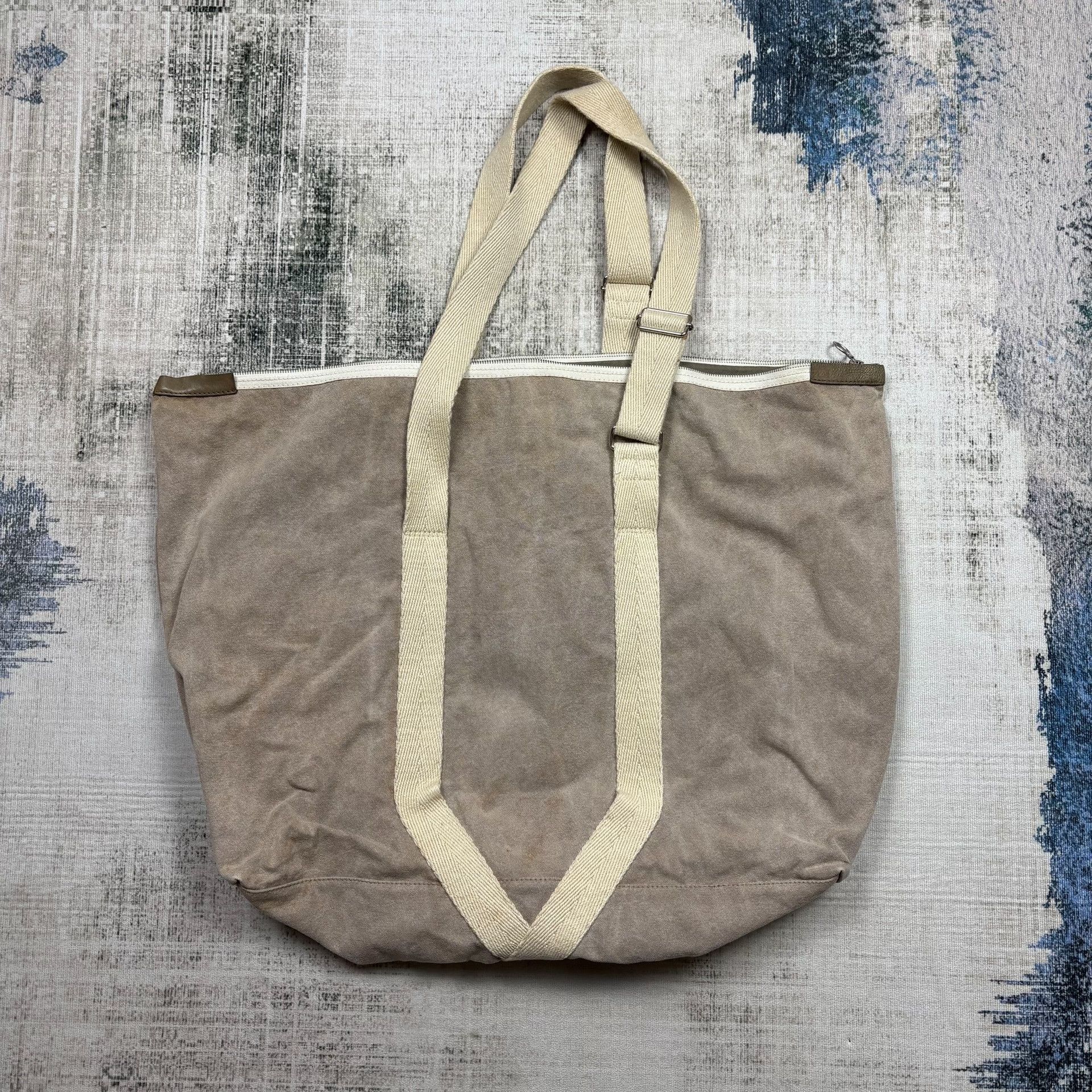 HARD GRAFT Canvas Crossbody Tote Bag