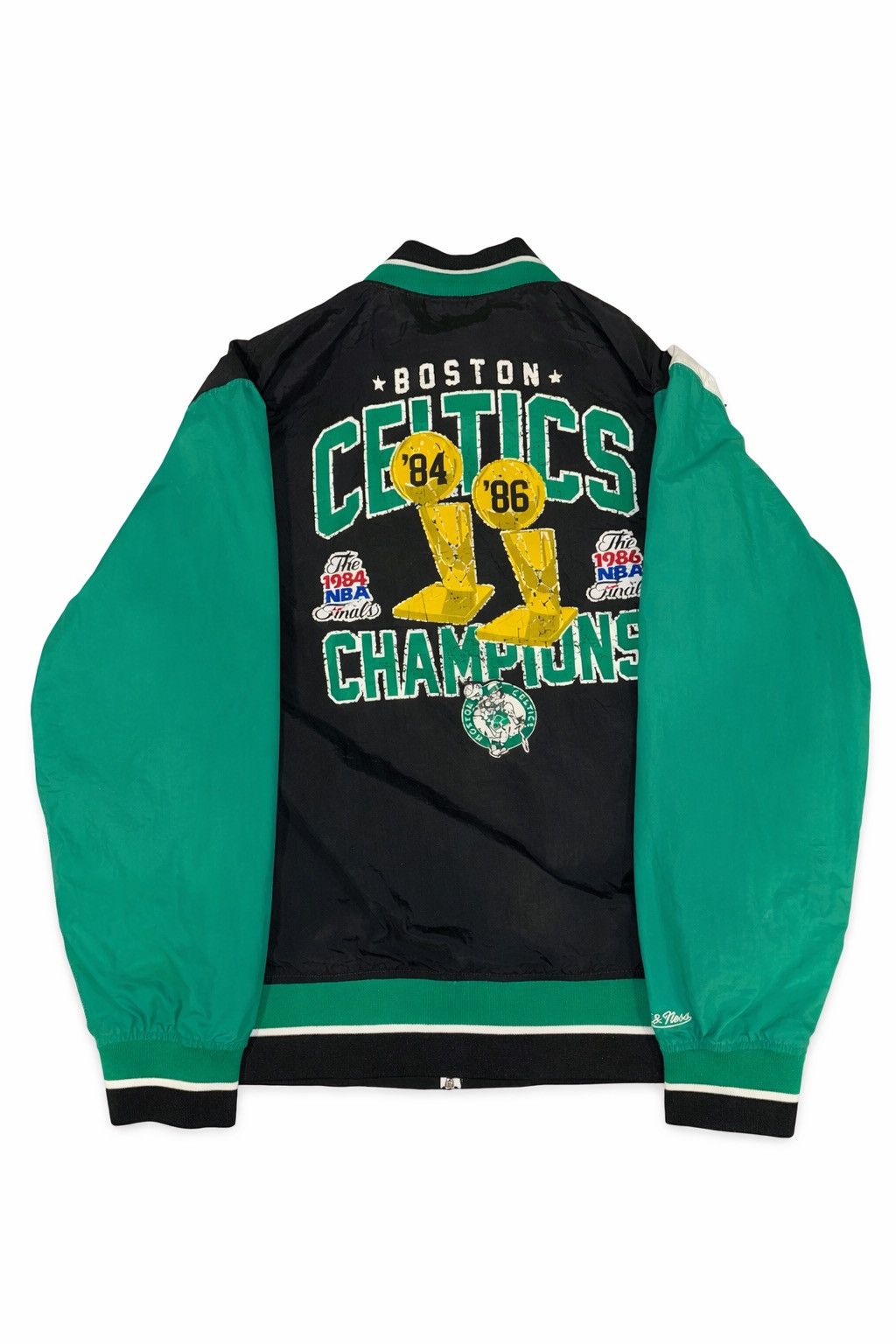 Mitchell & Ness Vintage Mitchell & Ness Boston Celtics Finals Jacket Size US M / EU 48-50 / 2 - 2 Thumbnail