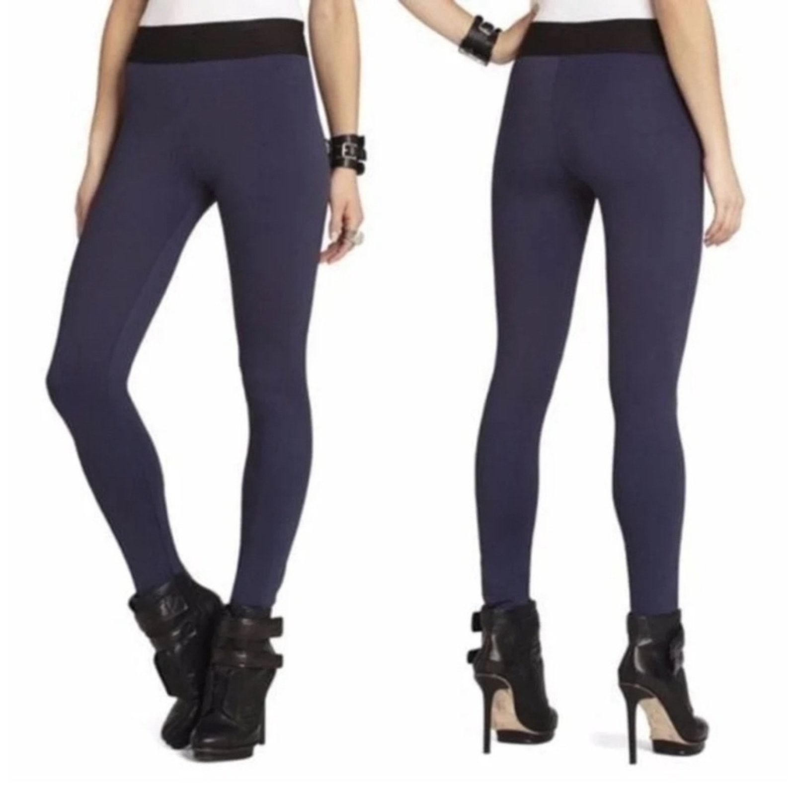 Bcbgmaxazria BCBG MAXAZRIA Mason Dark Navy Pants Size 29" - 1 Thumbnail