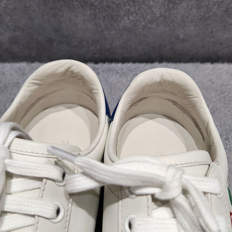 Gucci Gucci ACE Tennis White Leather Sneakers for Women - Size US 5 / IT 35 - 5 Thumbnail