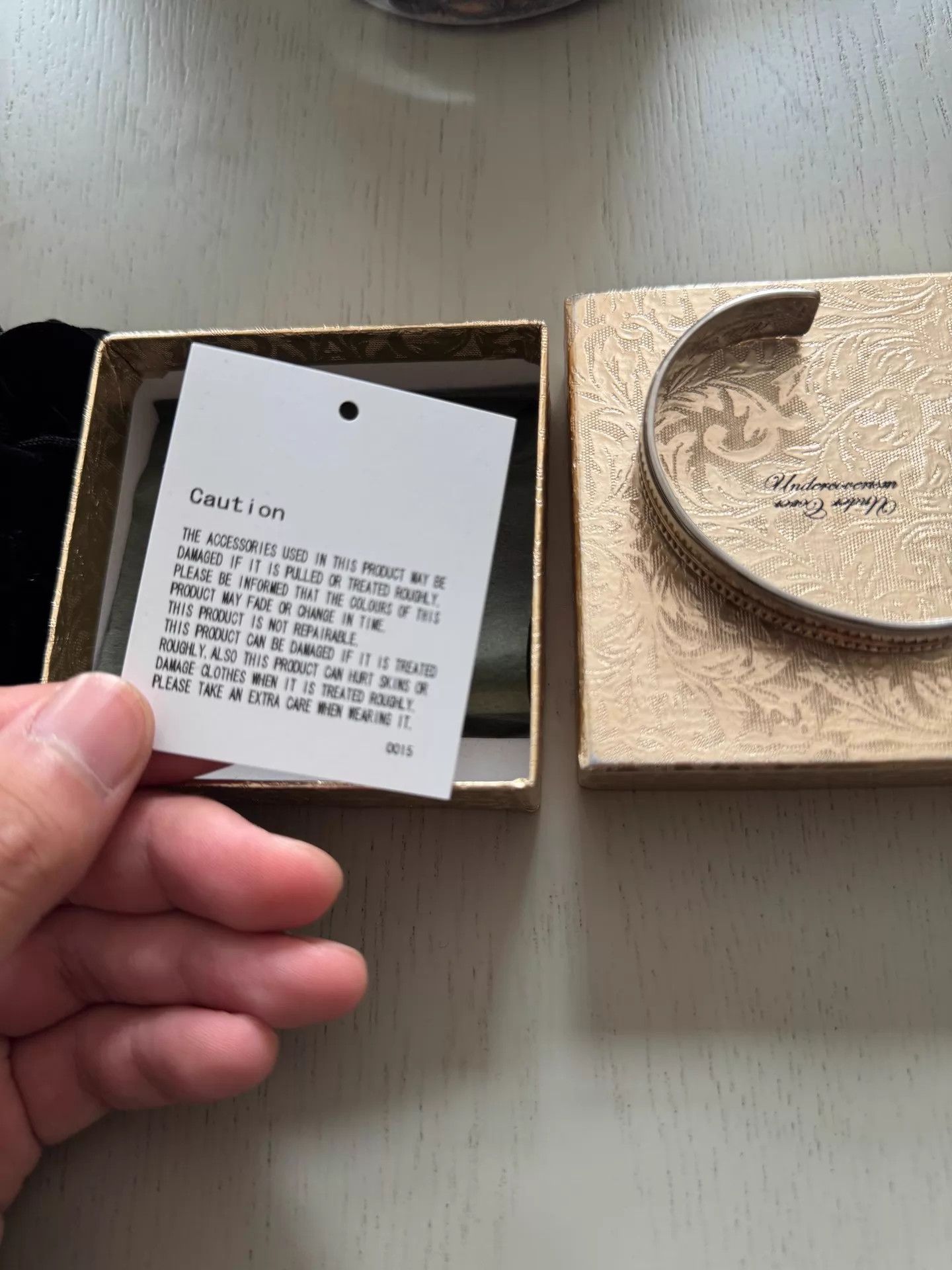 Undercover Undercover Classic Sawtooth Bracelet w/ Box & Dust Bag Size ONE SIZE - 3 Thumbnail