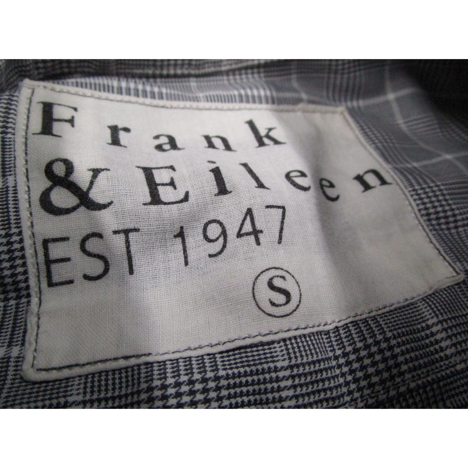 Frank & Eileen VINTAGE Frank & Eileen Shirt Women S Gray Check Knit Button-Up Work Travel Casual Size S / US 4 / IT 40 - 2 Thumbnail