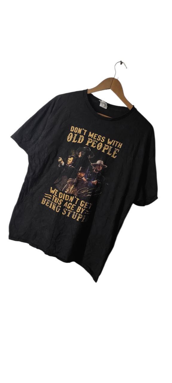 Vintage VINTAGE CLINT EASTWOOD MOVIES TEE Size US M / EU 48-50 / 2 - 3 Thumbnail