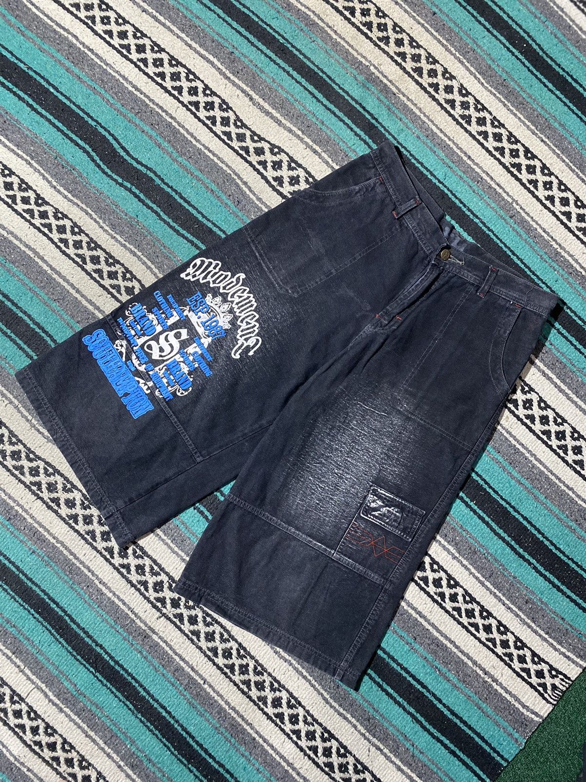 Dogtown × JNCO Y2K Unknown Carpenter Jorts Size US 29 - 1 Thumbnail