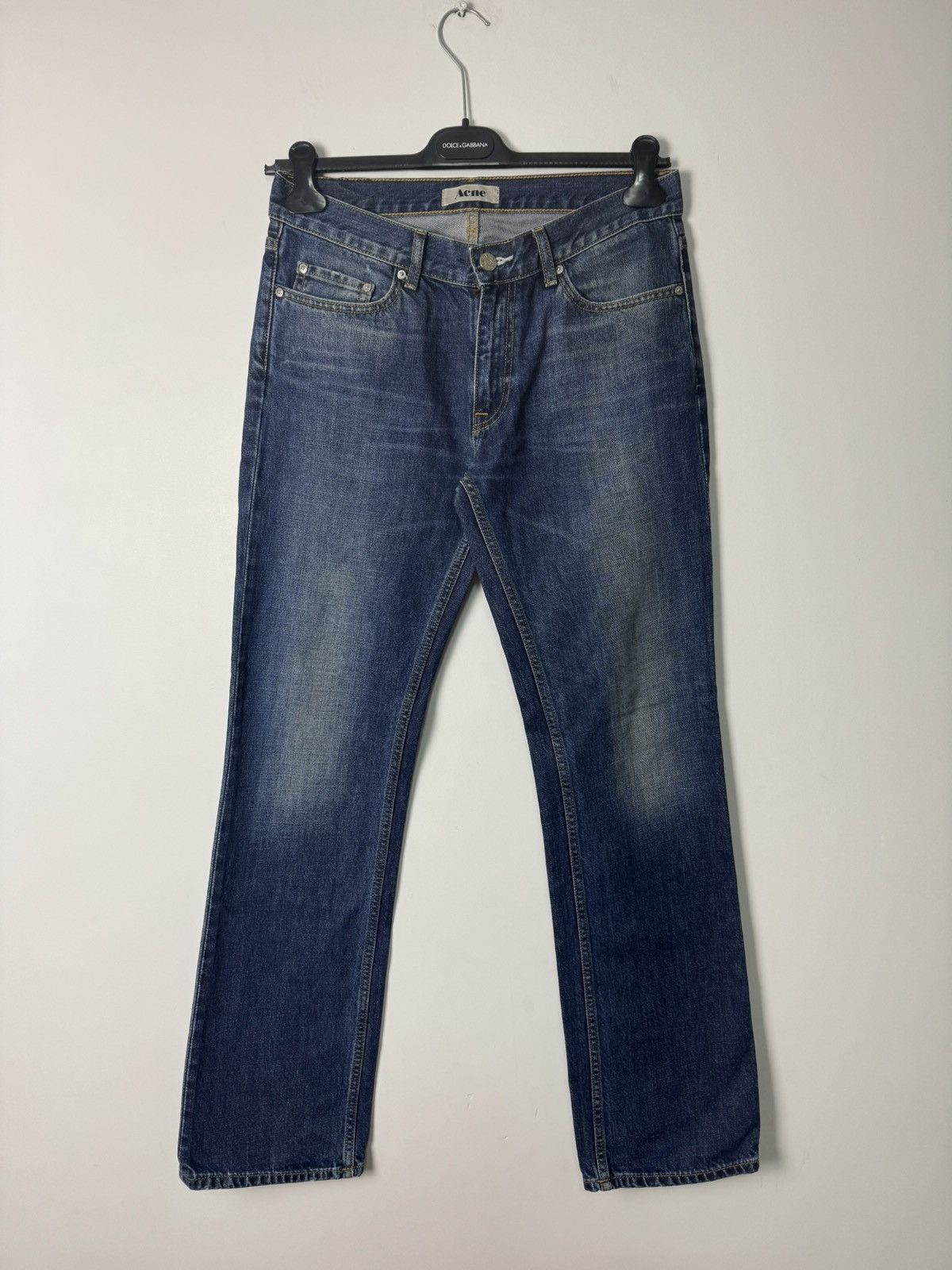 Acne Studios Vintage Acne Studios Mic Basic Blue Jeans Washed Size US 32 / EU 48 - 2 Thumbnail