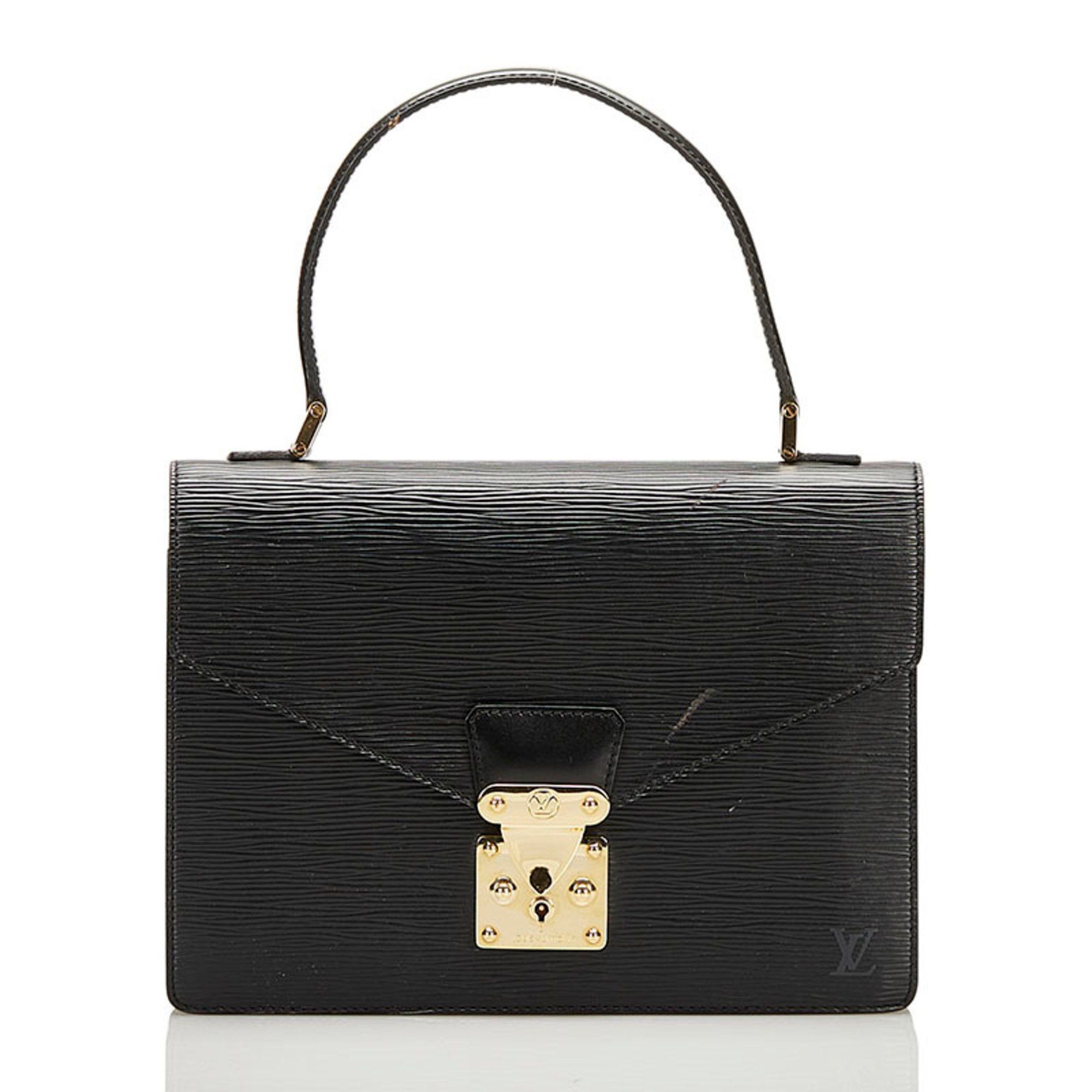 Louis Vuitton Louis Vuitton Epi Concorde Handbag M52132 Noir Black Leather Women's LOUIS VUITTON Size ONE SIZE - 1 Thumbnail