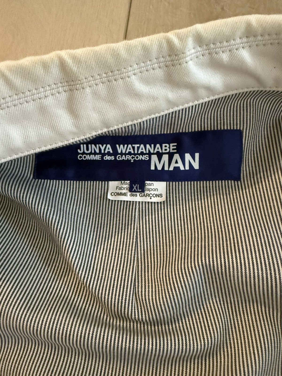 Junya Watanabe Junya Watanabe Canvas White Light Jacket Size US XL / EU 56 / 4 - 5 Thumbnail