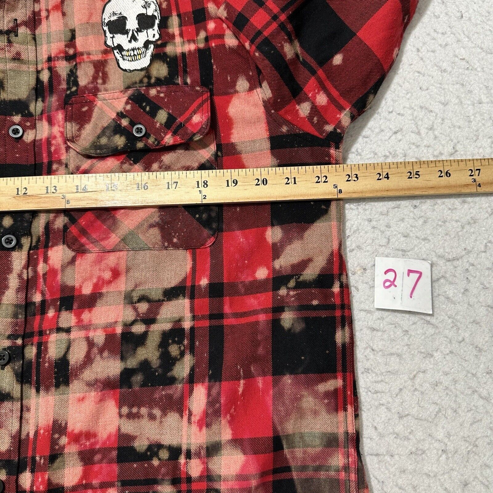 Port Authority Port Authority Large 1 Drink From Devil Skull Button Up Size US L / EU 52-54 / 3 - 9 Thumbnail
