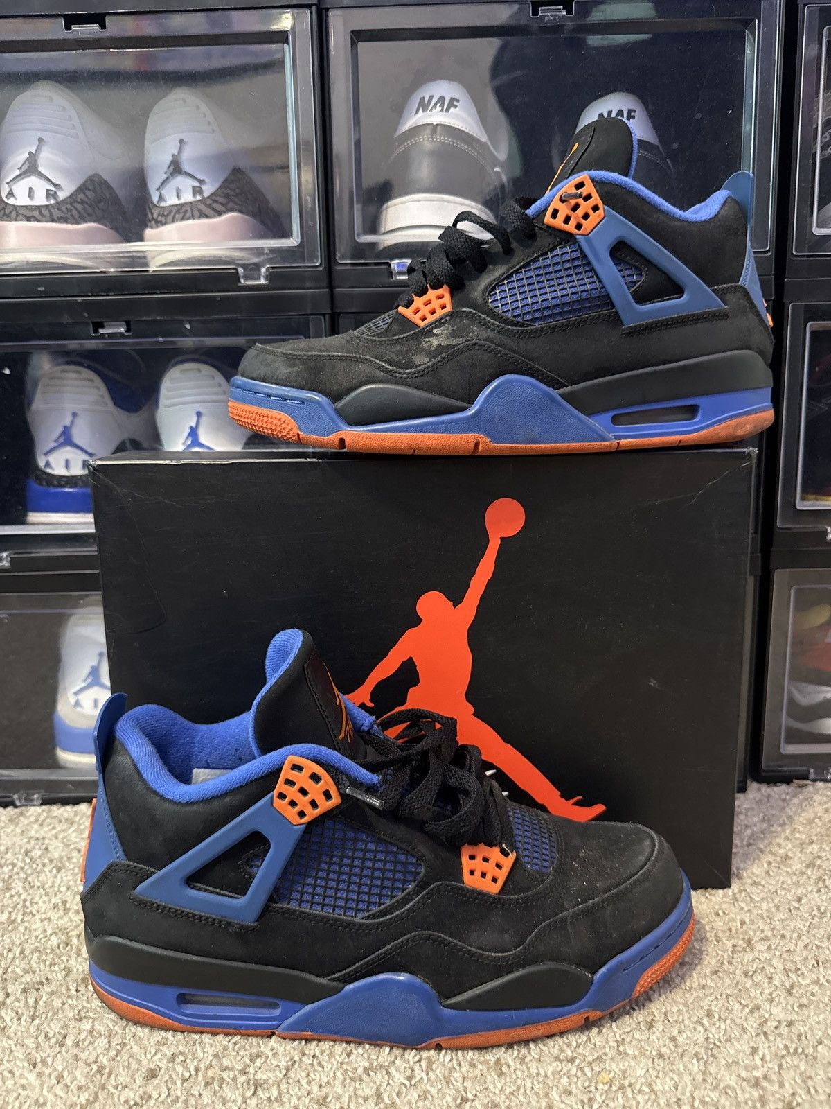 Jordan Brand Air Jordan 4 Retro Cavs 2012 Size US 9.5 / EU 42-43 - 6 Thumbnail