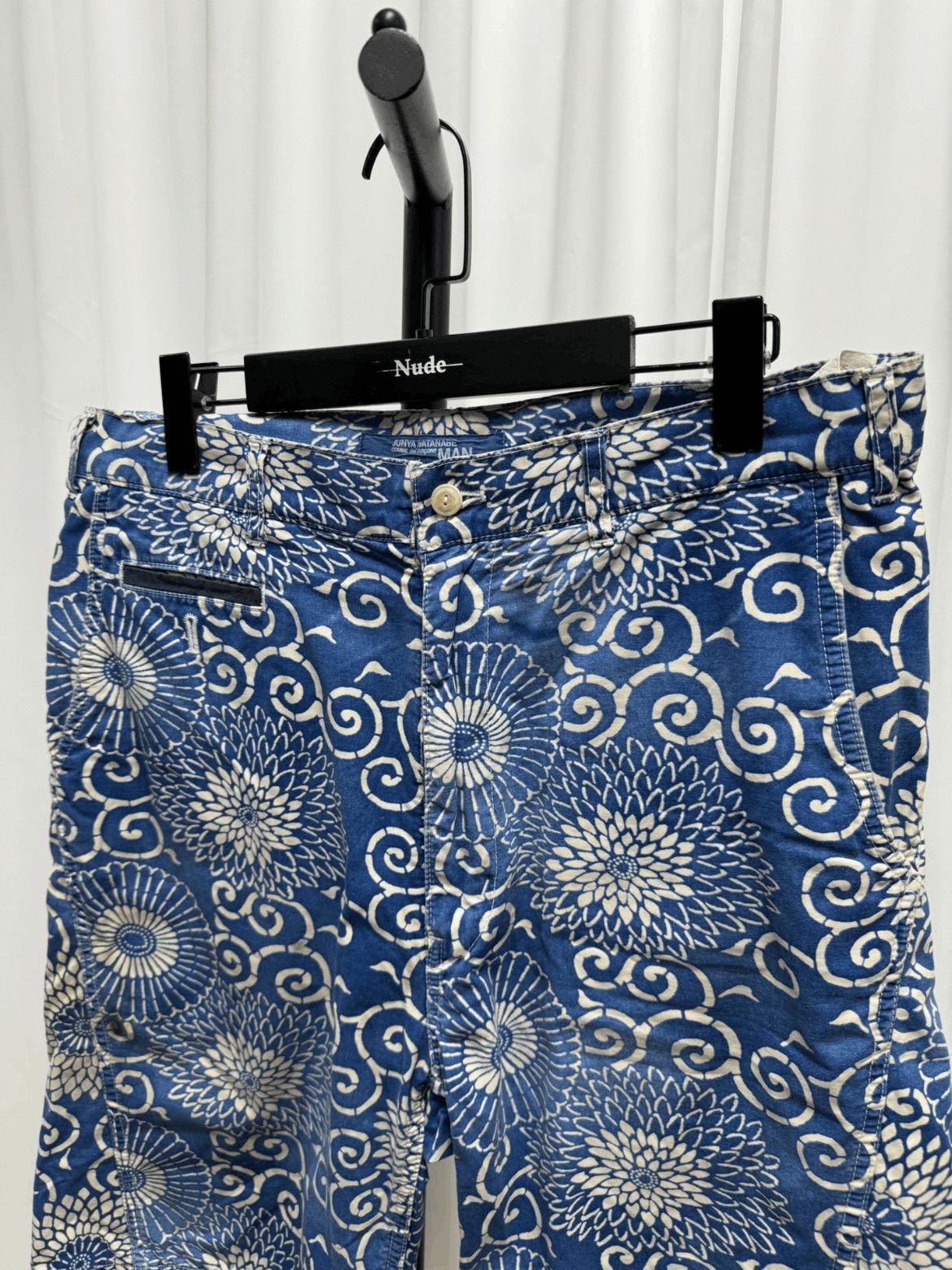 Junya Watanabe Sz M Junya Watanabe Indigo Dye Shorts Size US 32 / EU 48 - 2 Thumbnail