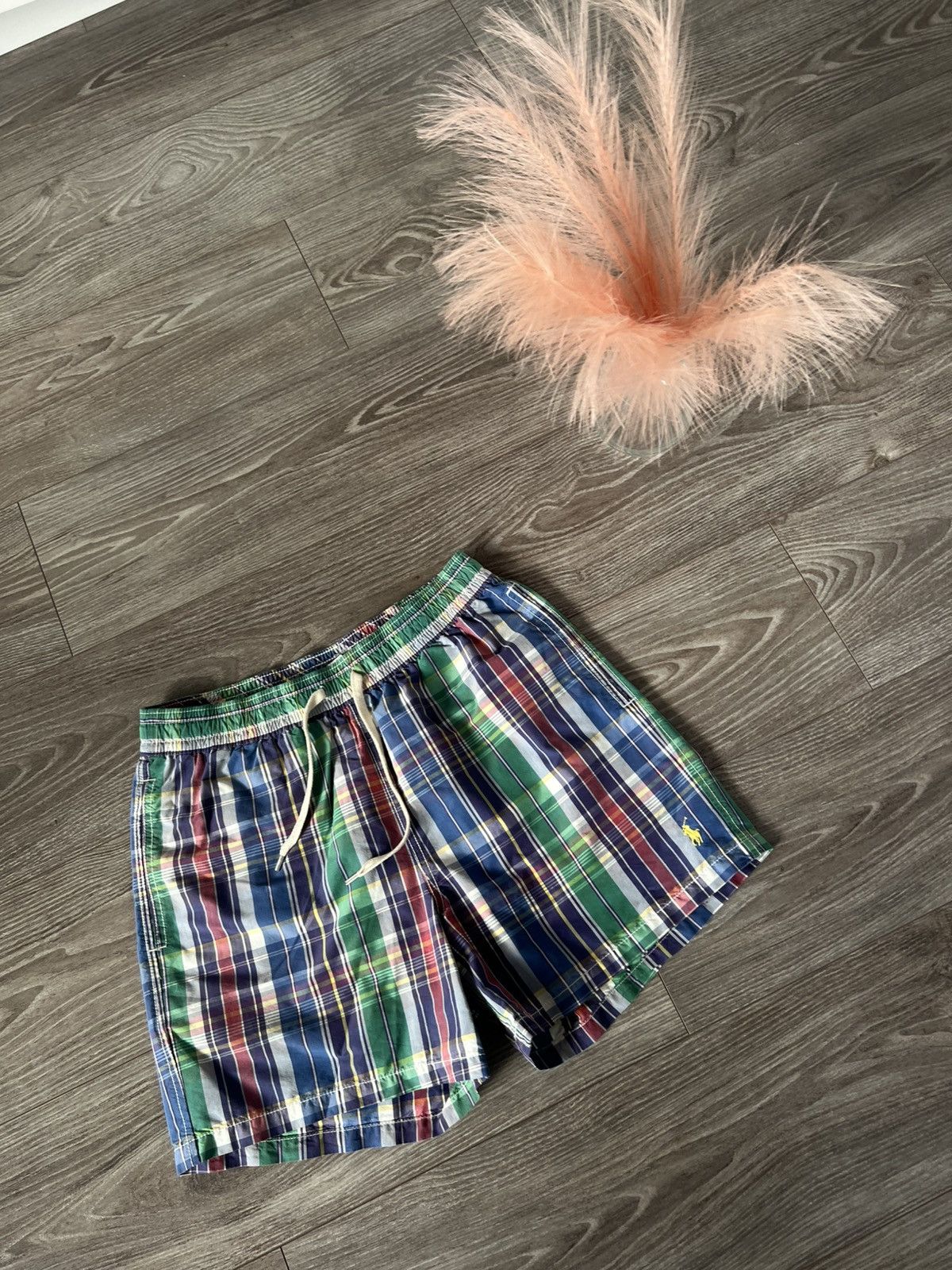 Polo Ralph Lauren × Ralph Lauren × Vintage ‼️Vintage Polo Ralph Lauren RRL Swim/Casual Shorts ‼️ Size US 34 / EU 50 - 5 Thumbnail
