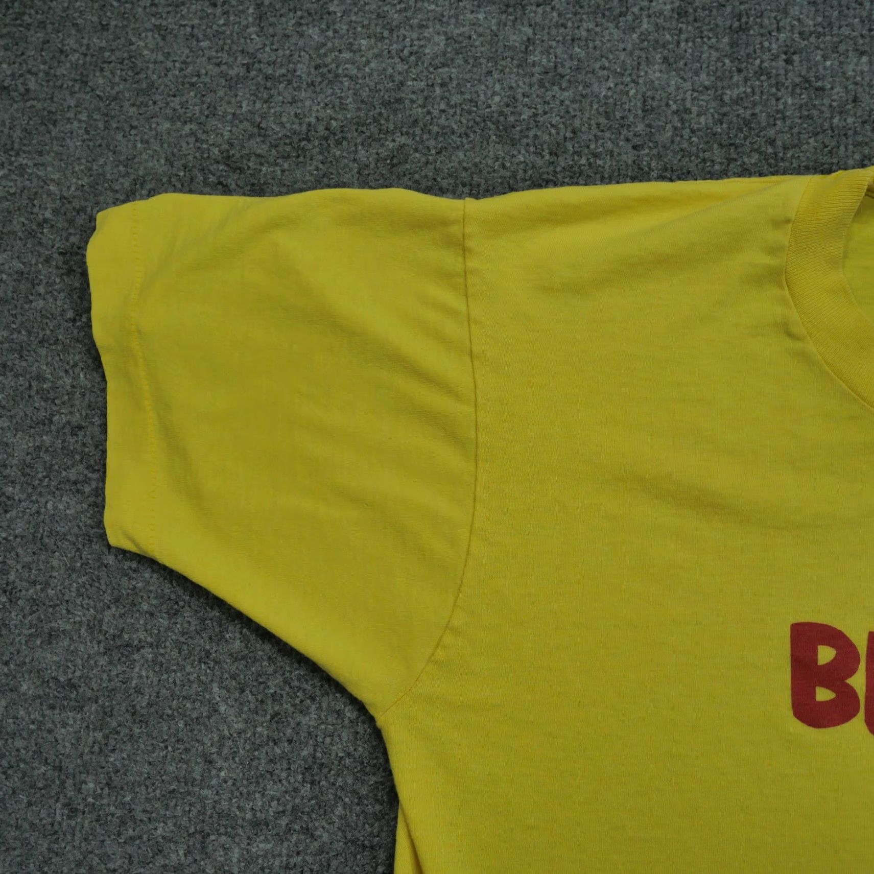 Vintage VINTAGE Oscar Mayer T Shirt Mens Adult Large Yellow 90s Screen Stars Graphic Print Short Sleeve Crew Neck Cotton Size US L / EU 52-54 / 3 - 6 Thumbnail