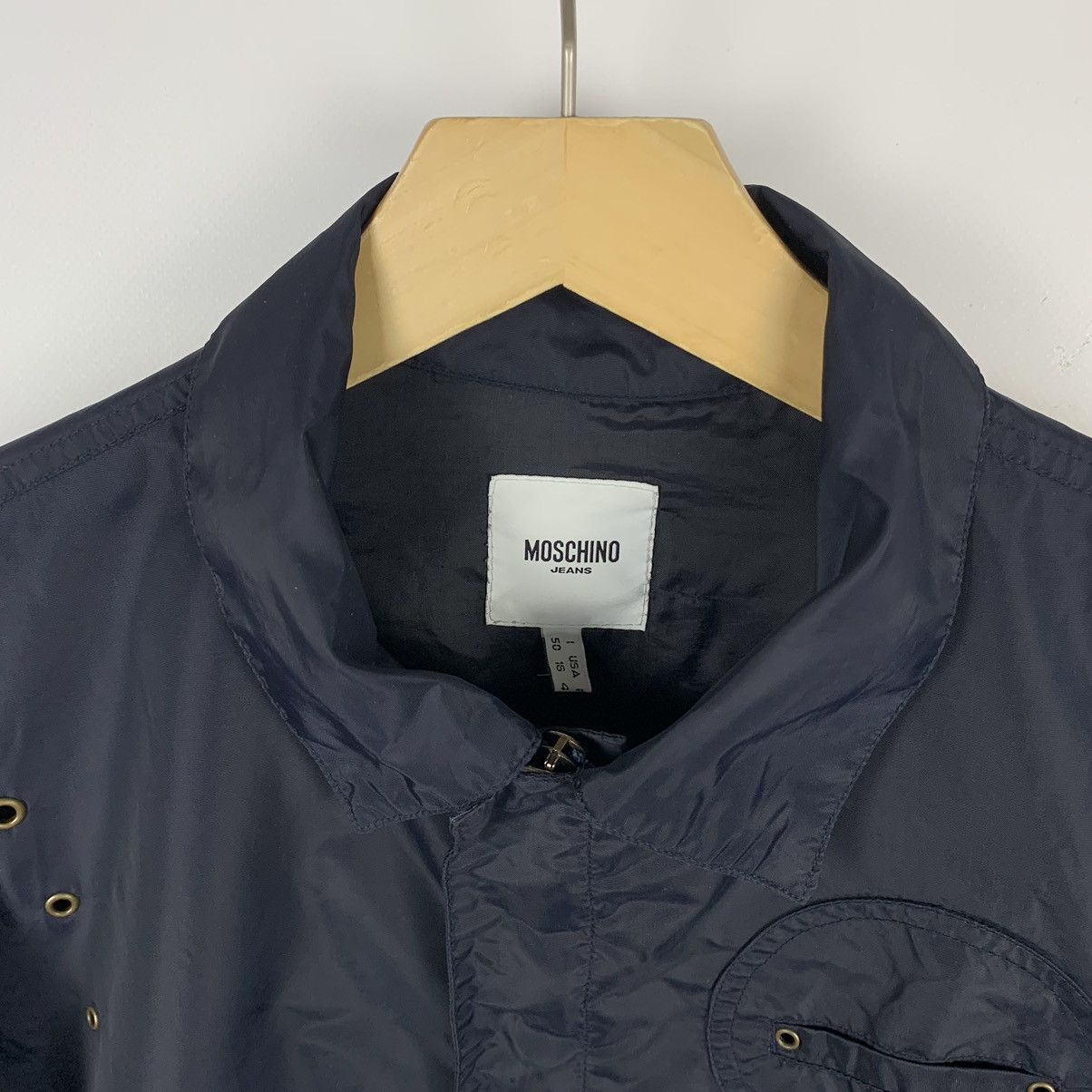 Moschino Moschino Jeans Full Zip Jacket Women’s Size IT 50 Nylon Size XL / US 12-14 / IT 48-50 - 6 Thumbnail
