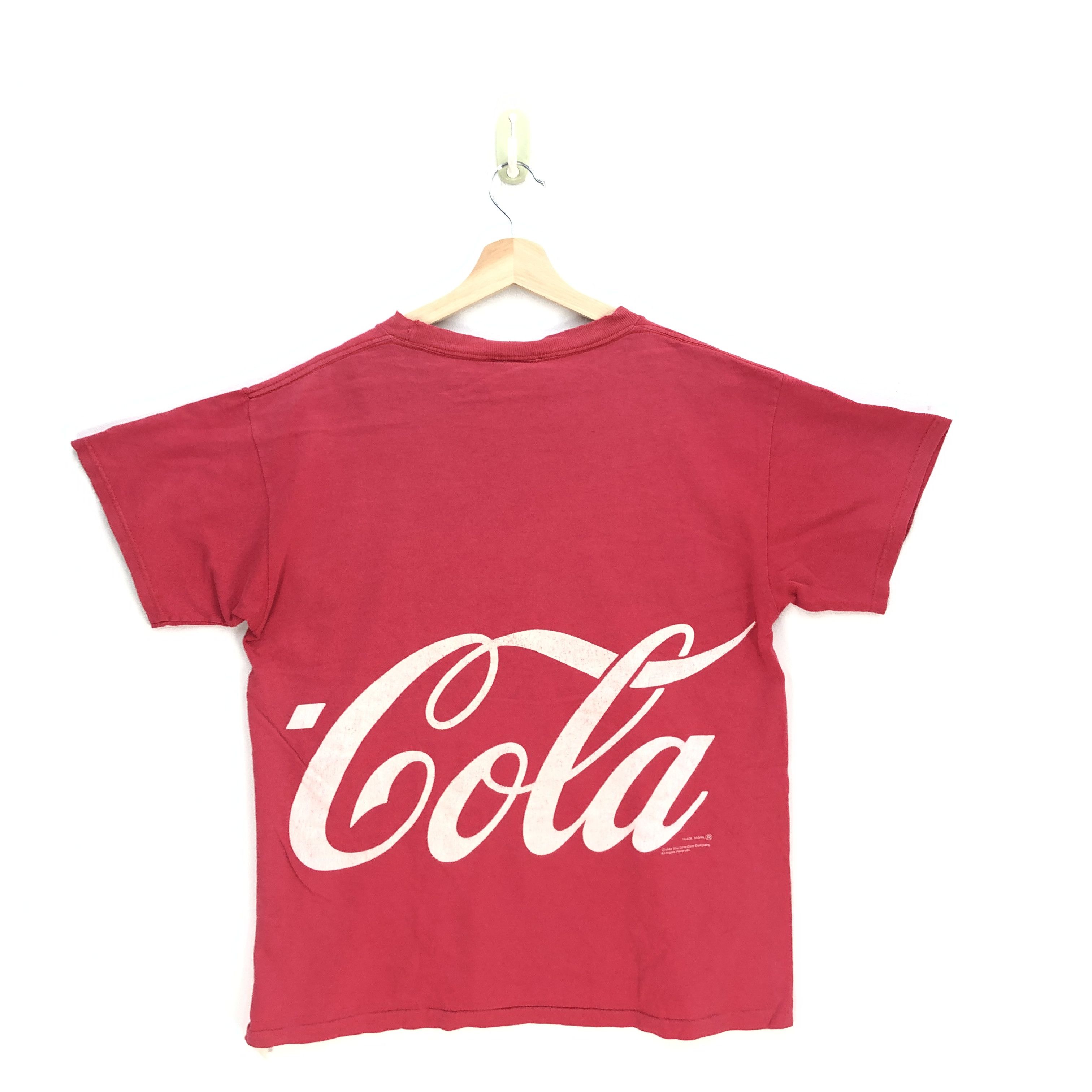 Coca Cola Vintage Coke T Shirt 1994 Letter Coca Cola Tees Size US L / EU 52-54 / 3 - 2 Thumbnail