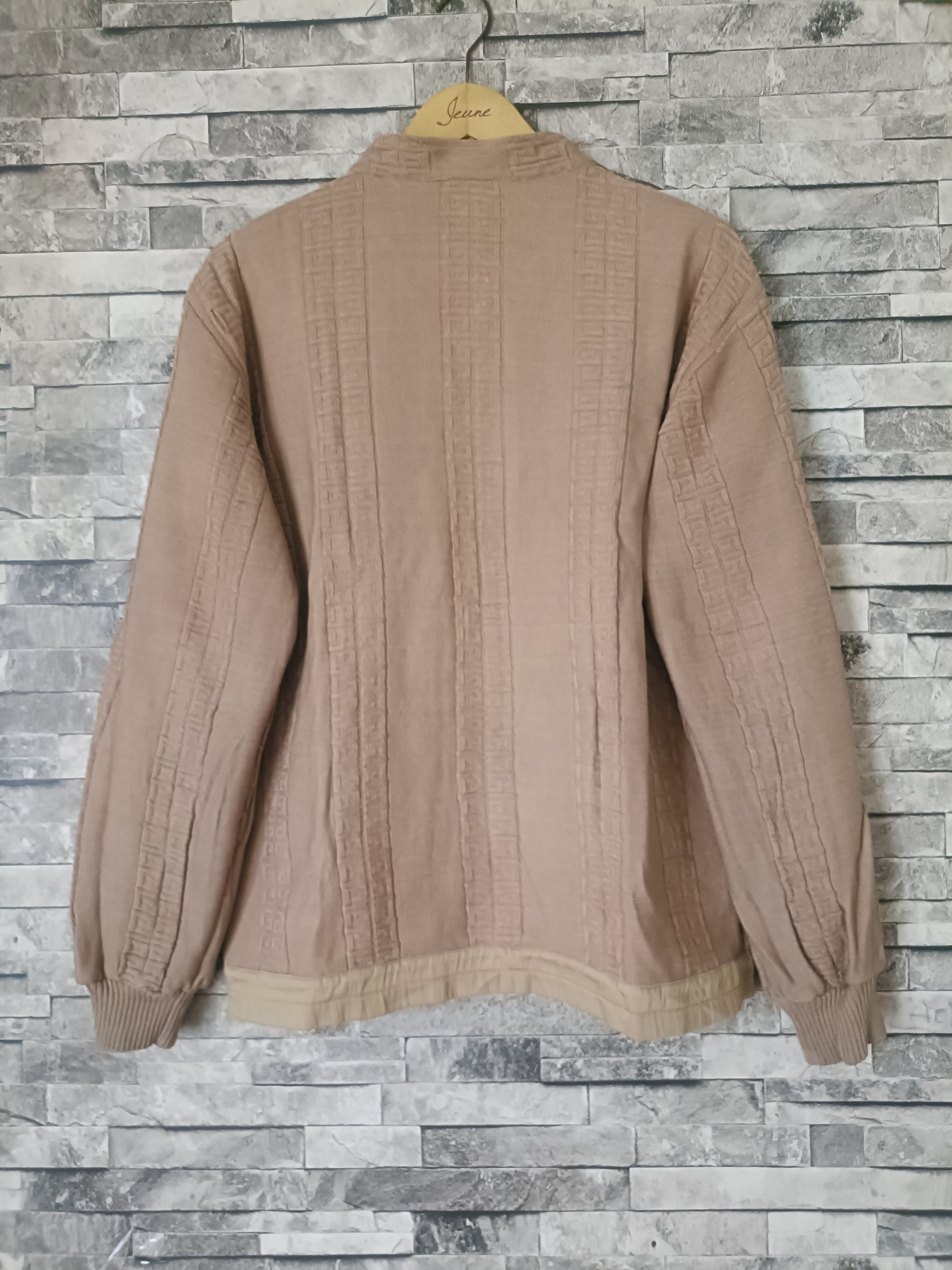 Givenchy Vintage Givenchy gentleman reversible knit jacket Size US L / EU 52-54 / 3 - 4 Thumbnail
