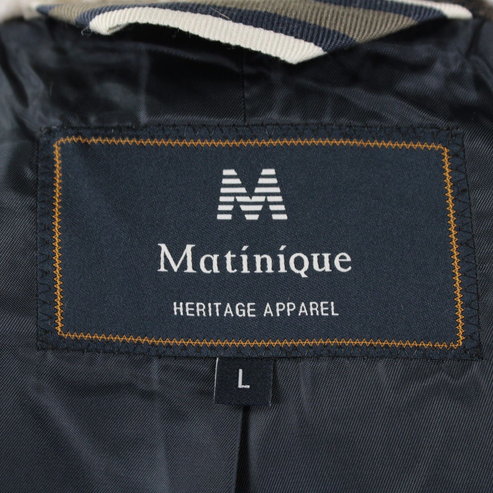 Matinique Matinique Jacket Size L US In Blue Wool Blend Size US L / EU 52-54 / 3 - 9 Thumbnail