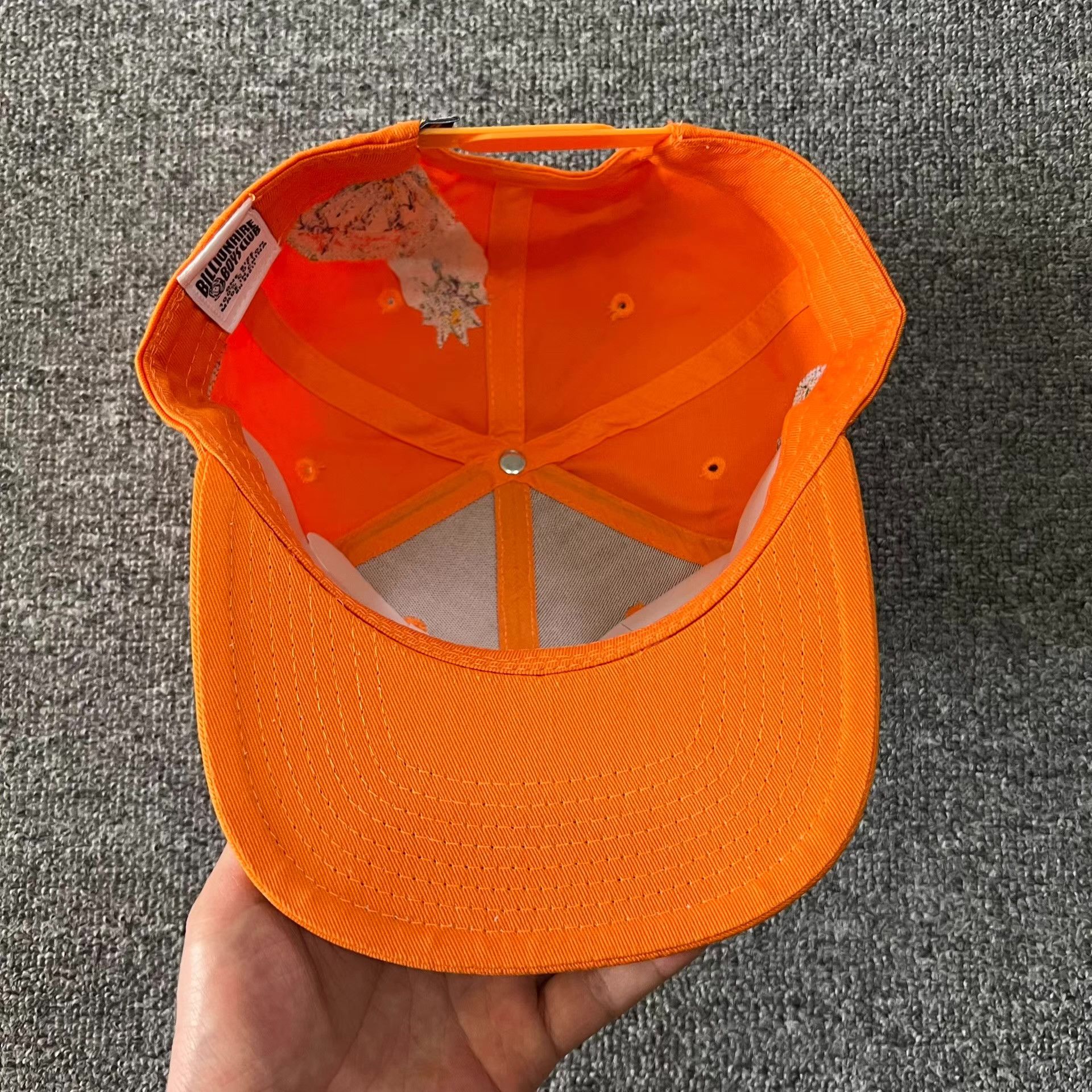 Billionaire Boys Club BBCDiamondDollarSingle-LineEmbroideredFlatBrimBaseballCap Q7 Size ONE SIZE - 5 Thumbnail