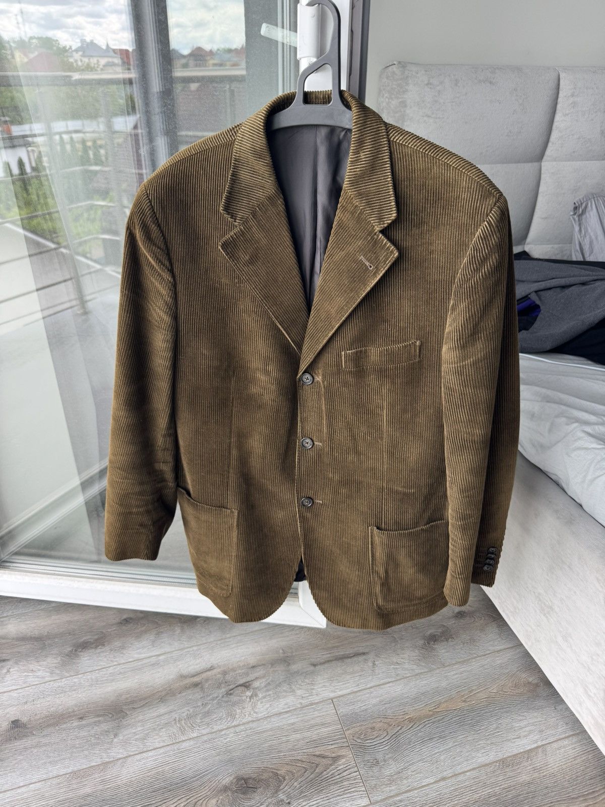 Corneliani Corneliani Corduroy Men's Blazer Size 48R - 2 Thumbnail