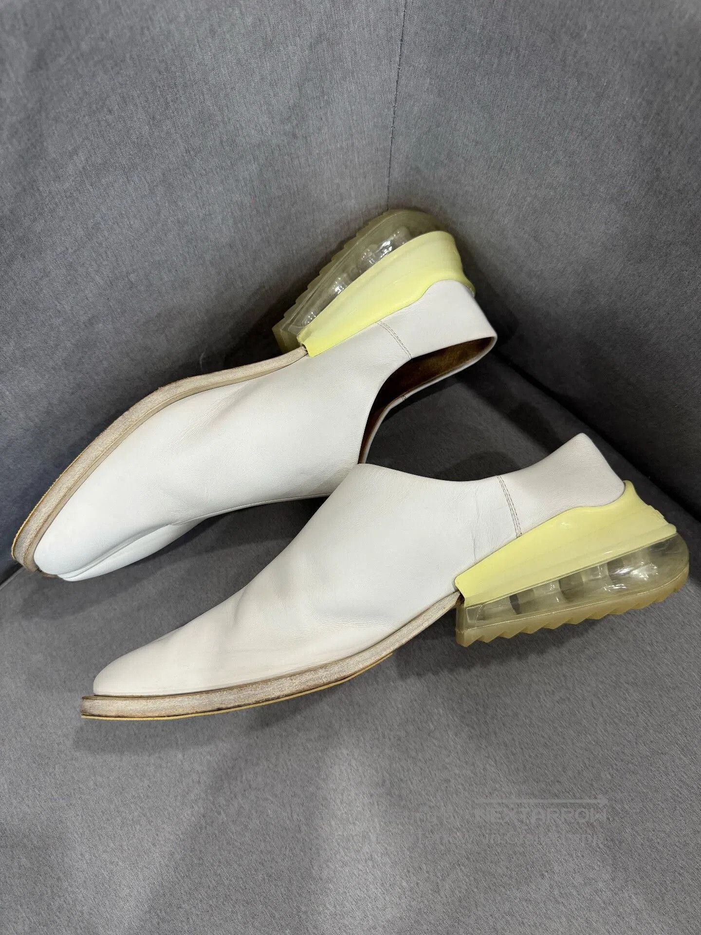 Maison Margiela Maison Margiela White Cushion Derby Shoes. Size US 10 / EU 43 - 4 Thumbnail