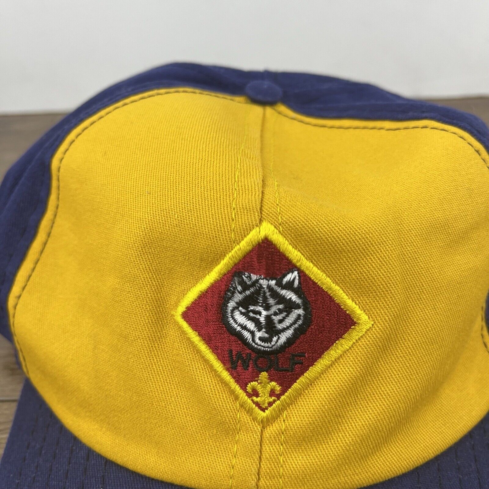 Other Wolf Hat Wolf Adjustable Hat Yellow Hat Adjustable Yellow Ad Size ONE SIZE - 6 Thumbnail