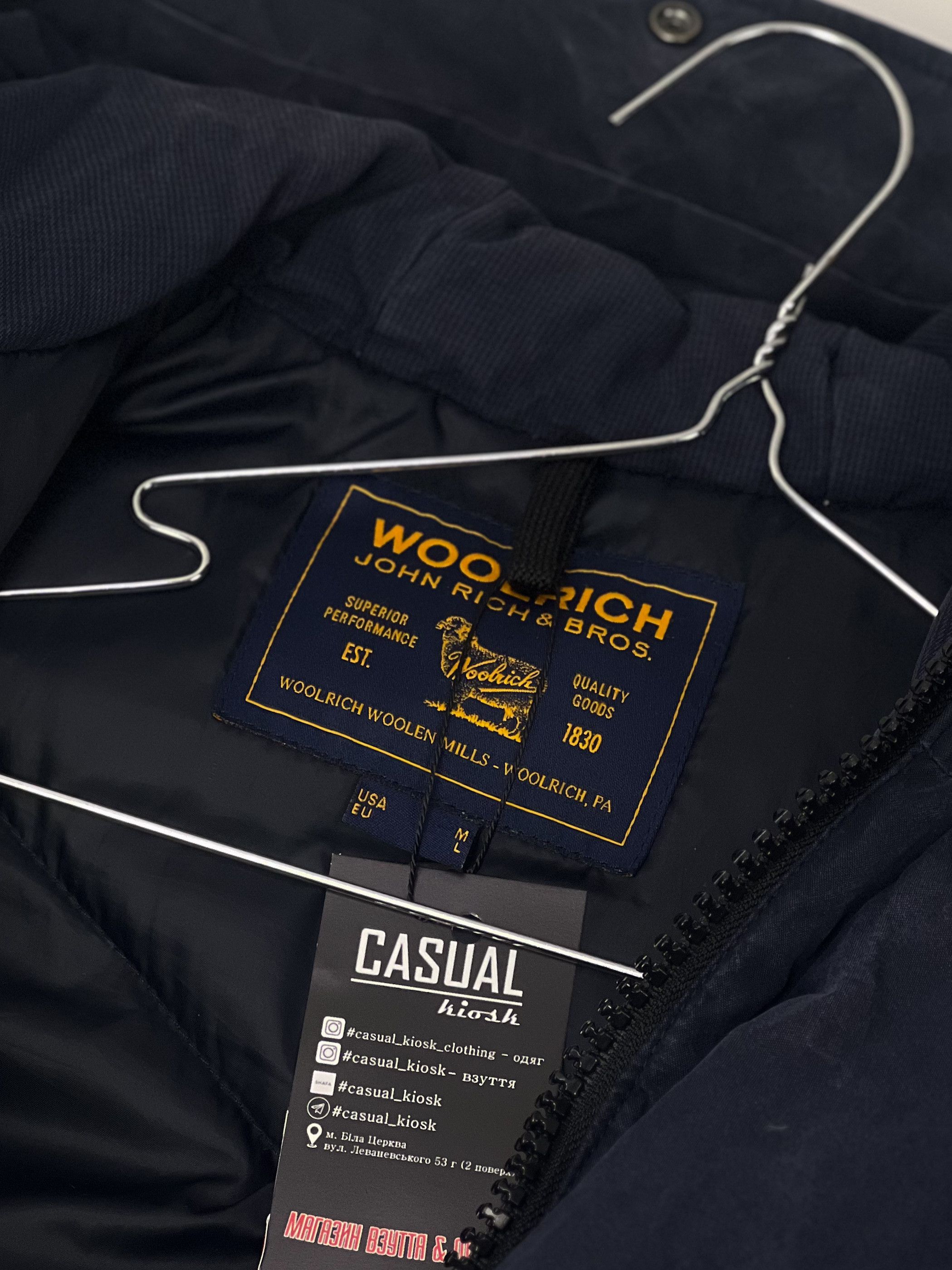 Vintage × Woolrich Woolen Mills WoolRich down jacket Size US L / EU 52-54 / 3 - 7 Thumbnail