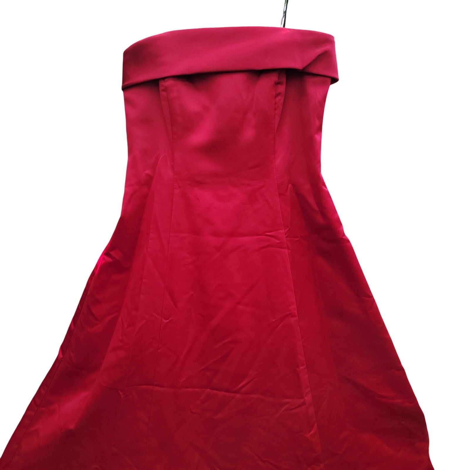 Other Michaelangelo Red Sleeveless Party Dress - Size 6 Size M / US 6-8 / IT 42-44 - 3 Thumbnail