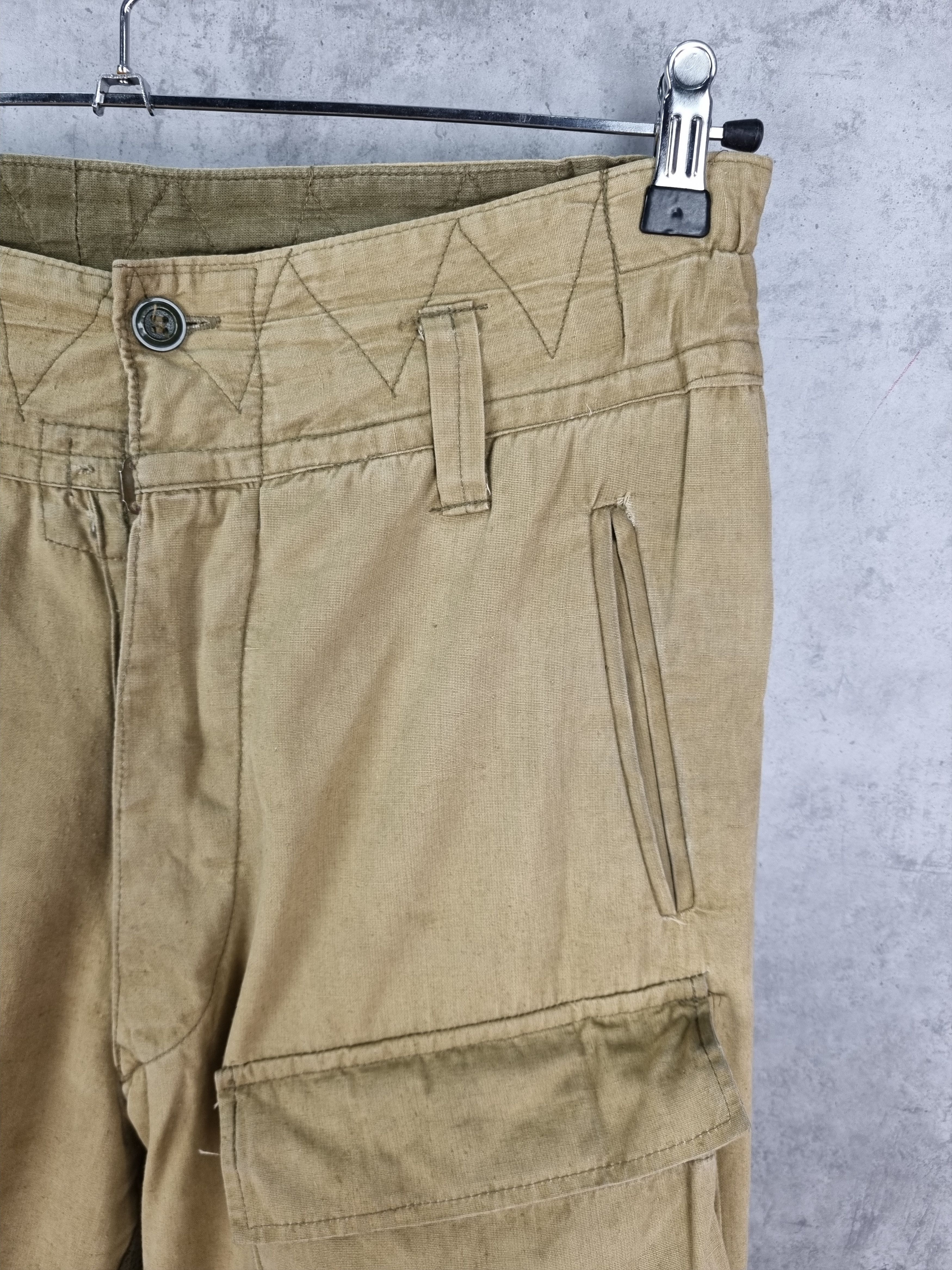 Vintage 70s Rare USSR Vintage Cargo Tactical Military Utility Pants Size US 32 / EU 48 - 14 Thumbnail
