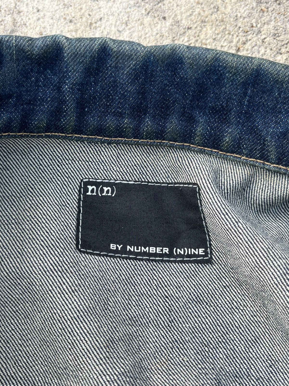 Number (N)ine 💥Number (N)ine Denim Jacket Size US L / EU 52-54 / 3 - 7 Thumbnail