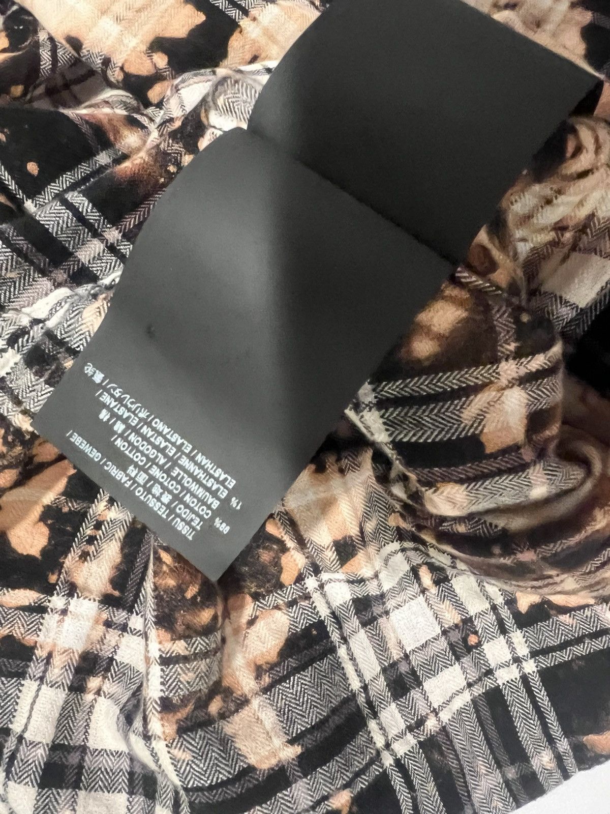 Saint Laurent Paris Saint Laurent Hedi Slimane men’s bleached flannel shirt. L Size US L / EU 52-54 / 3 - 9 Thumbnail