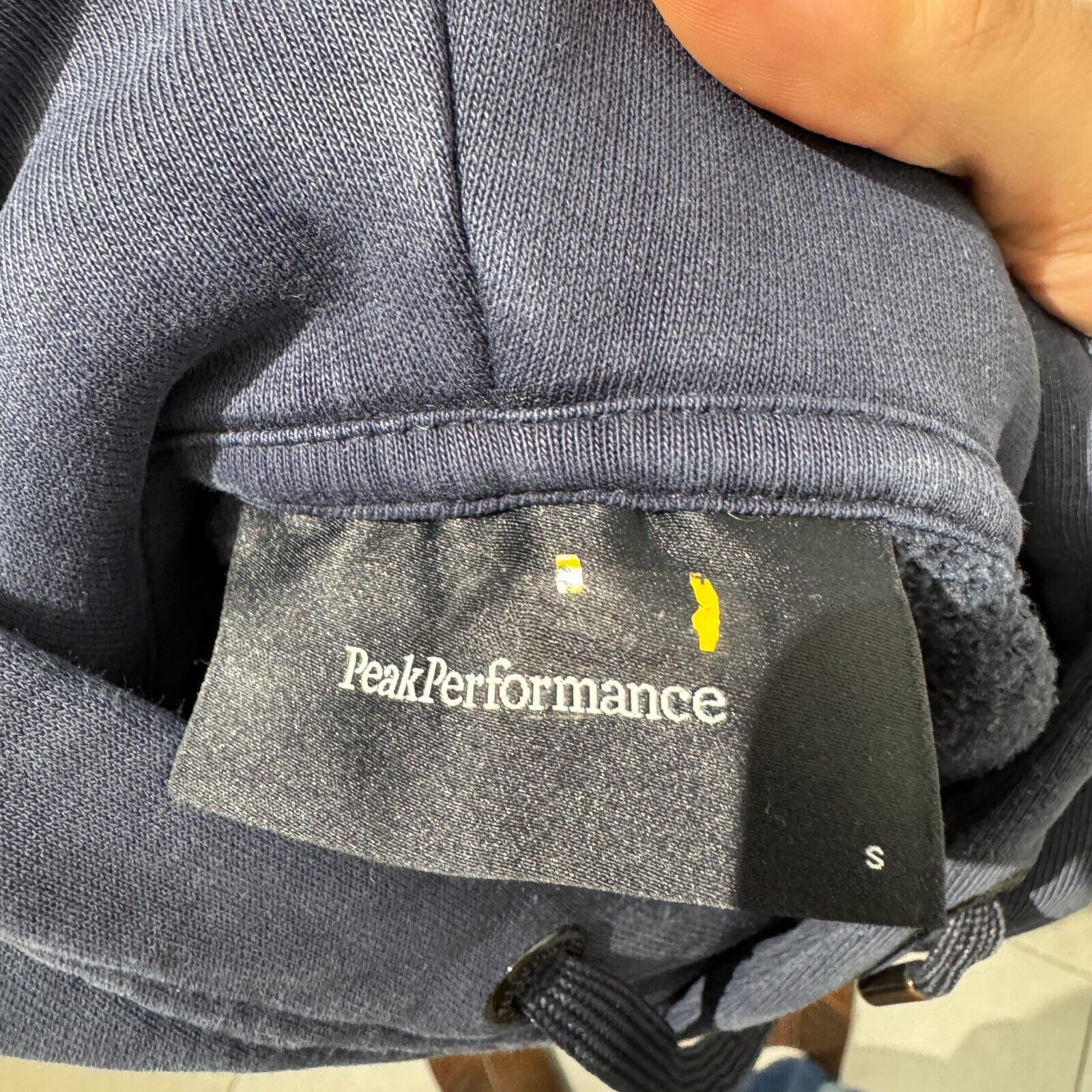 Peak Performance × Vintage Vintage Peak Performance Unisex Blue Cotton Hoodie Size S Size US S / EU 44-46 / 1 - 13 Thumbnail