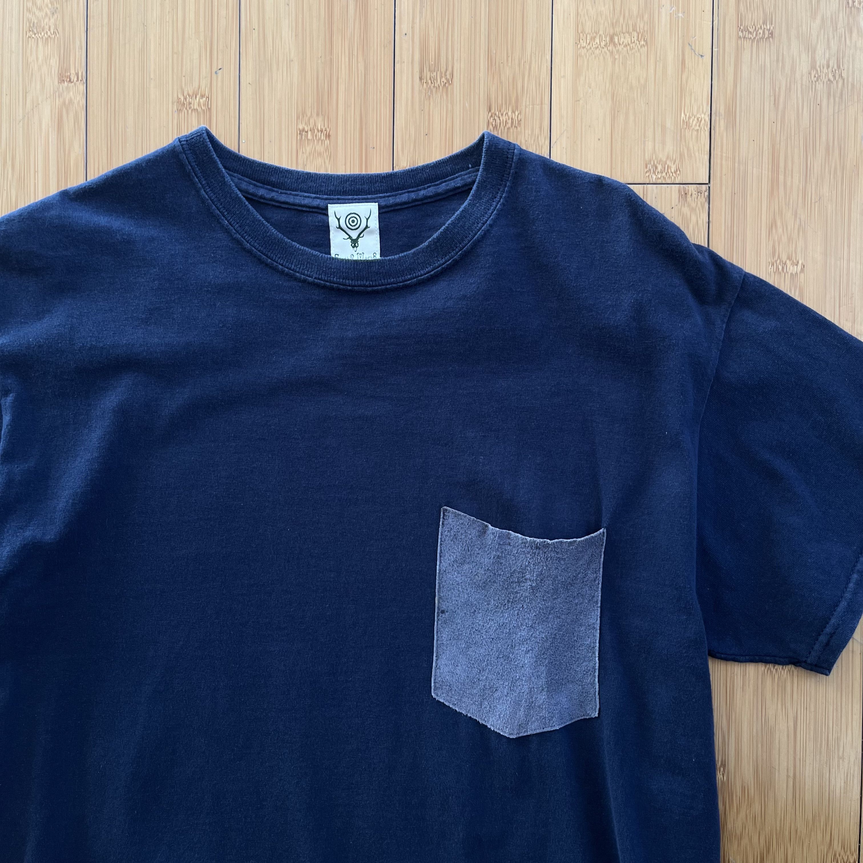 South2 West8 South2 West8 Leather Pocket T-Shirt Size US M / EU 48-50 / 2 - 2 Thumbnail