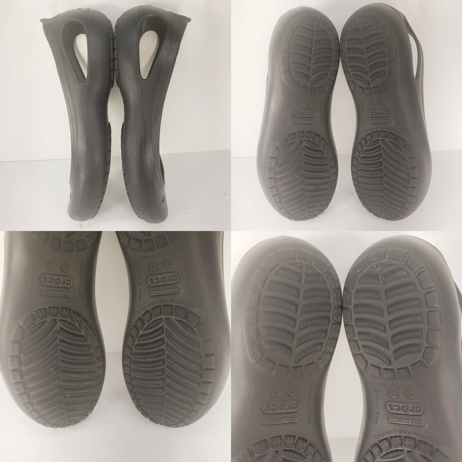 Crocs Crocs Kadee Ballet Flats Women 8 Black Slip-On Casual Flat XS? Size M / US 6-8 / IT 42-44 - 8 Thumbnail