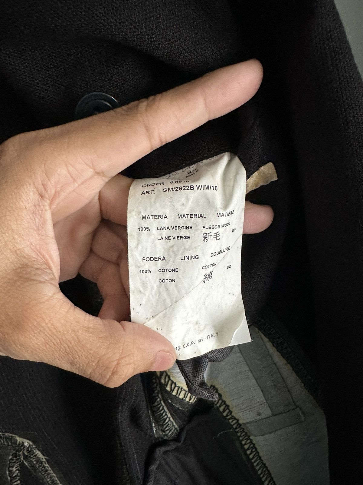 Carol Christian Poell Carol Christian Poell Dead End Jacket GM/2622B WIM/10 Size US S / EU 44-46 / 1 - 8 Thumbnail